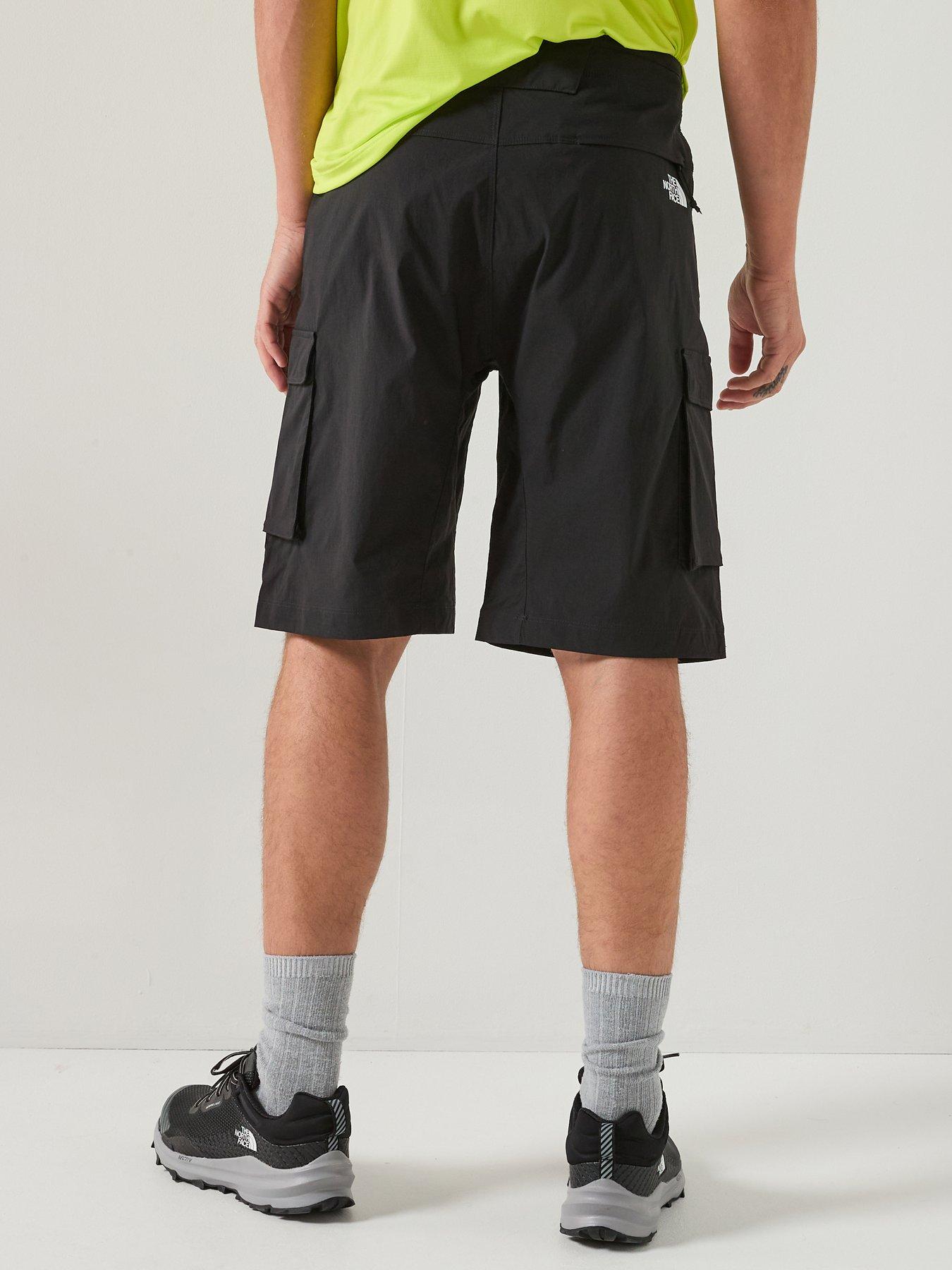 the-north-face-mens-exploration-cargo-shorts-blackstillFront