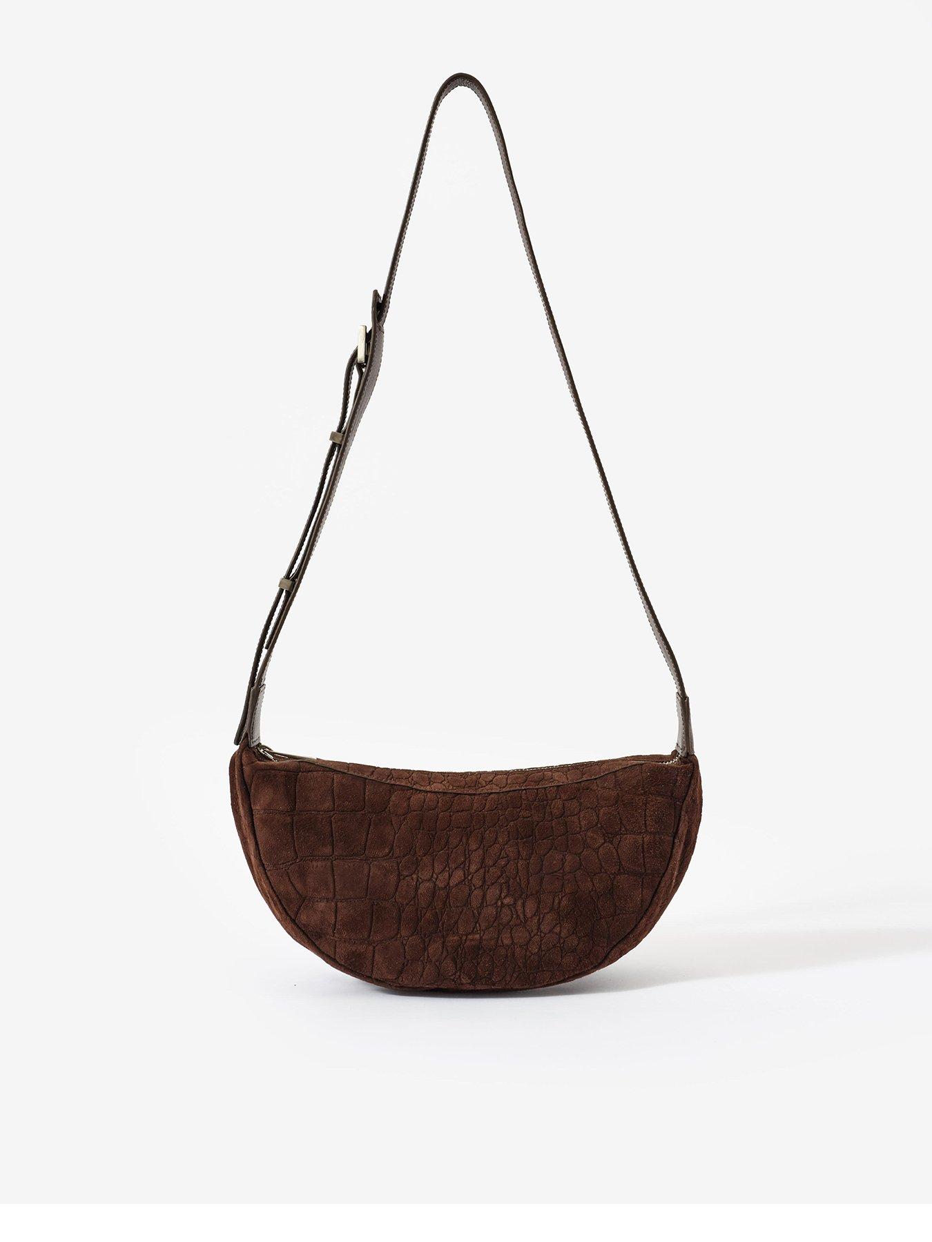 mint-velvet-dolly-scoop-sling-bag-brownfront