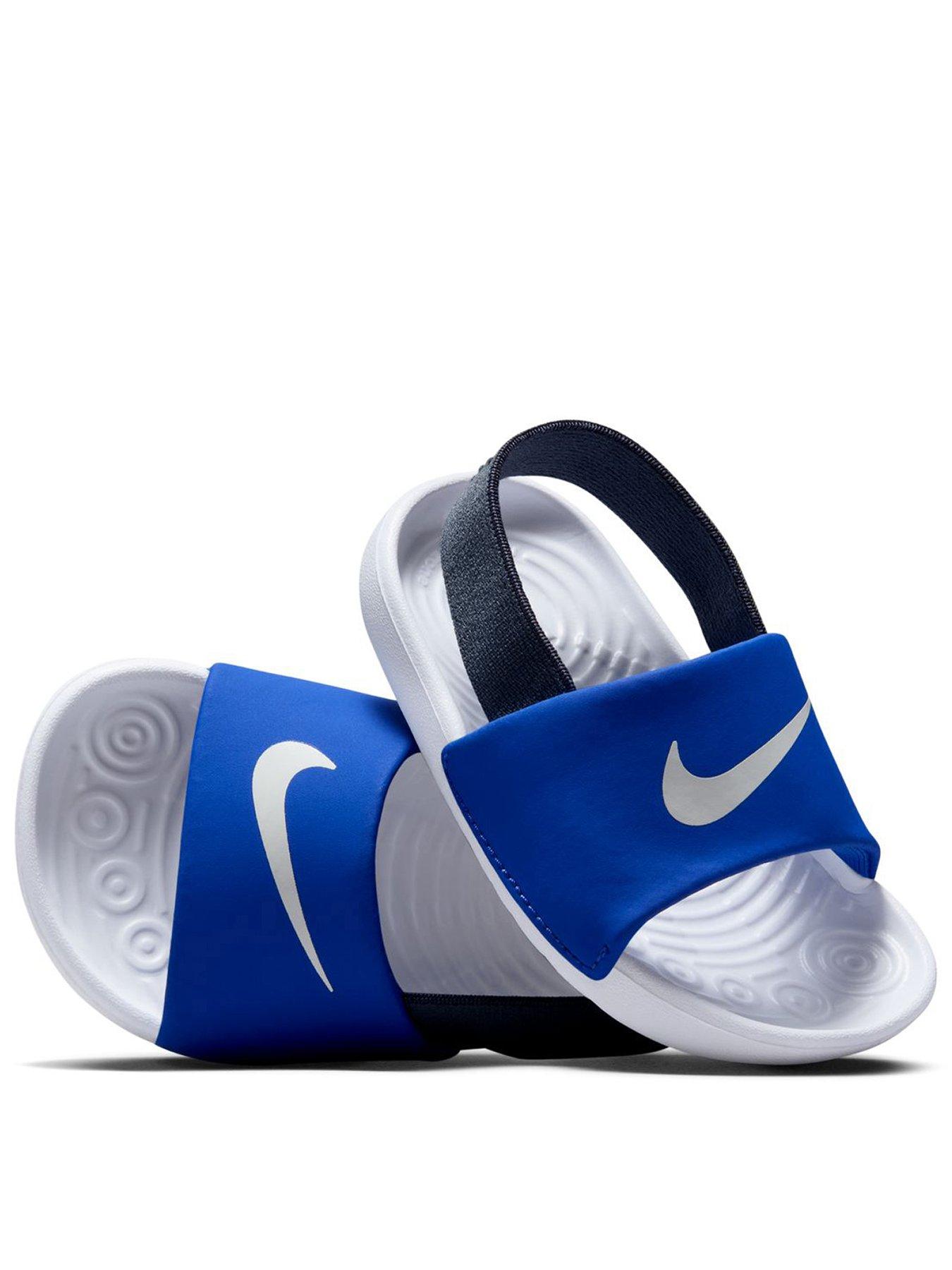 Nike Baby/Toddler Kawa Slides - Blue
