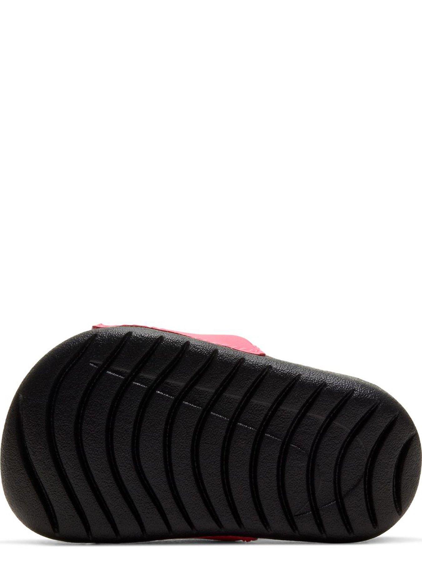 Image 4 of 6 of Nike Baby/Toddler Kawa Slides - Red