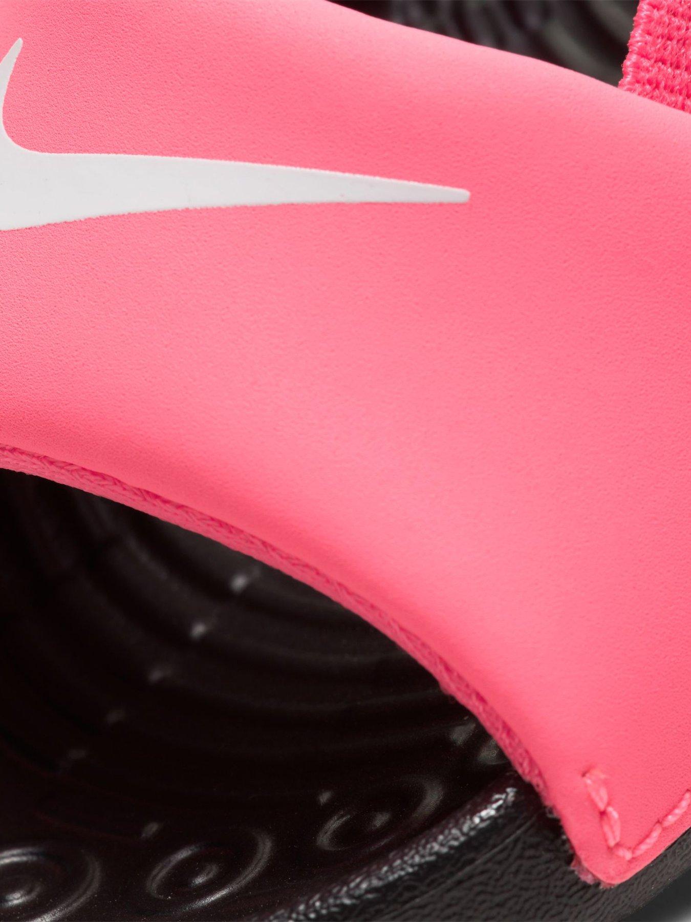 Image 6 of 6 of Nike Baby/Toddler Kawa Slides - Red