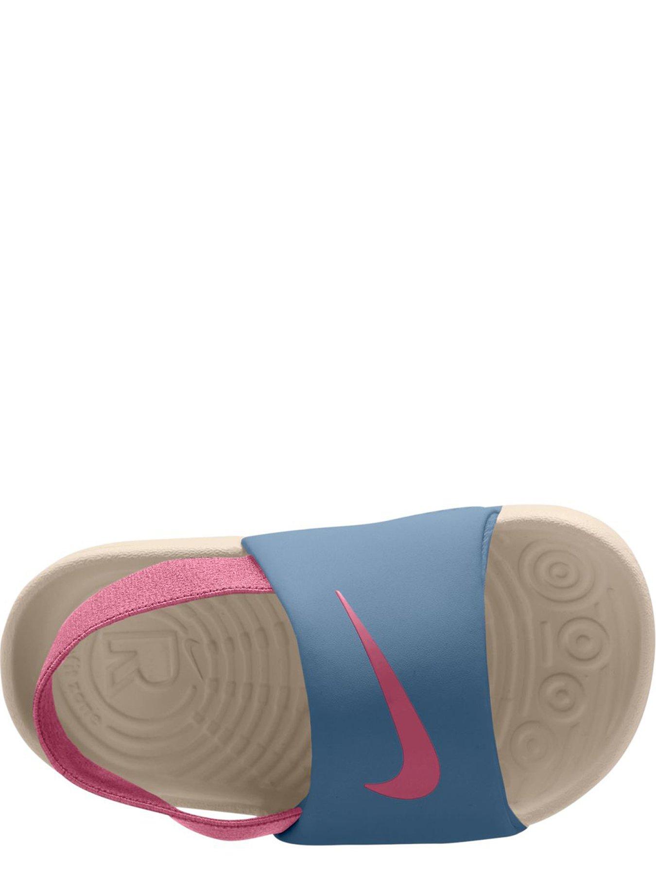 Image 2 of 4 of Nike Baby/Toddler Kawa Slides - Blue