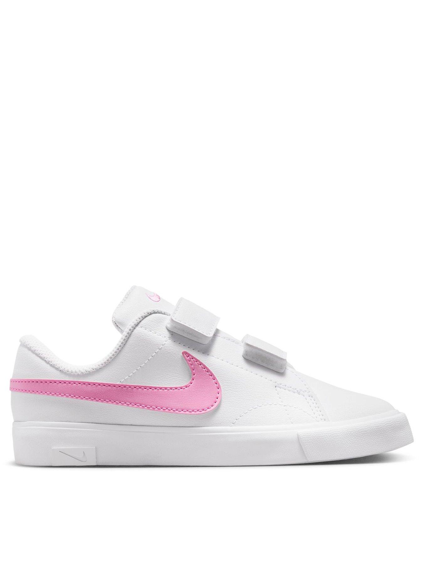 Nike Little Kids' Tennis Essential Trainers - White