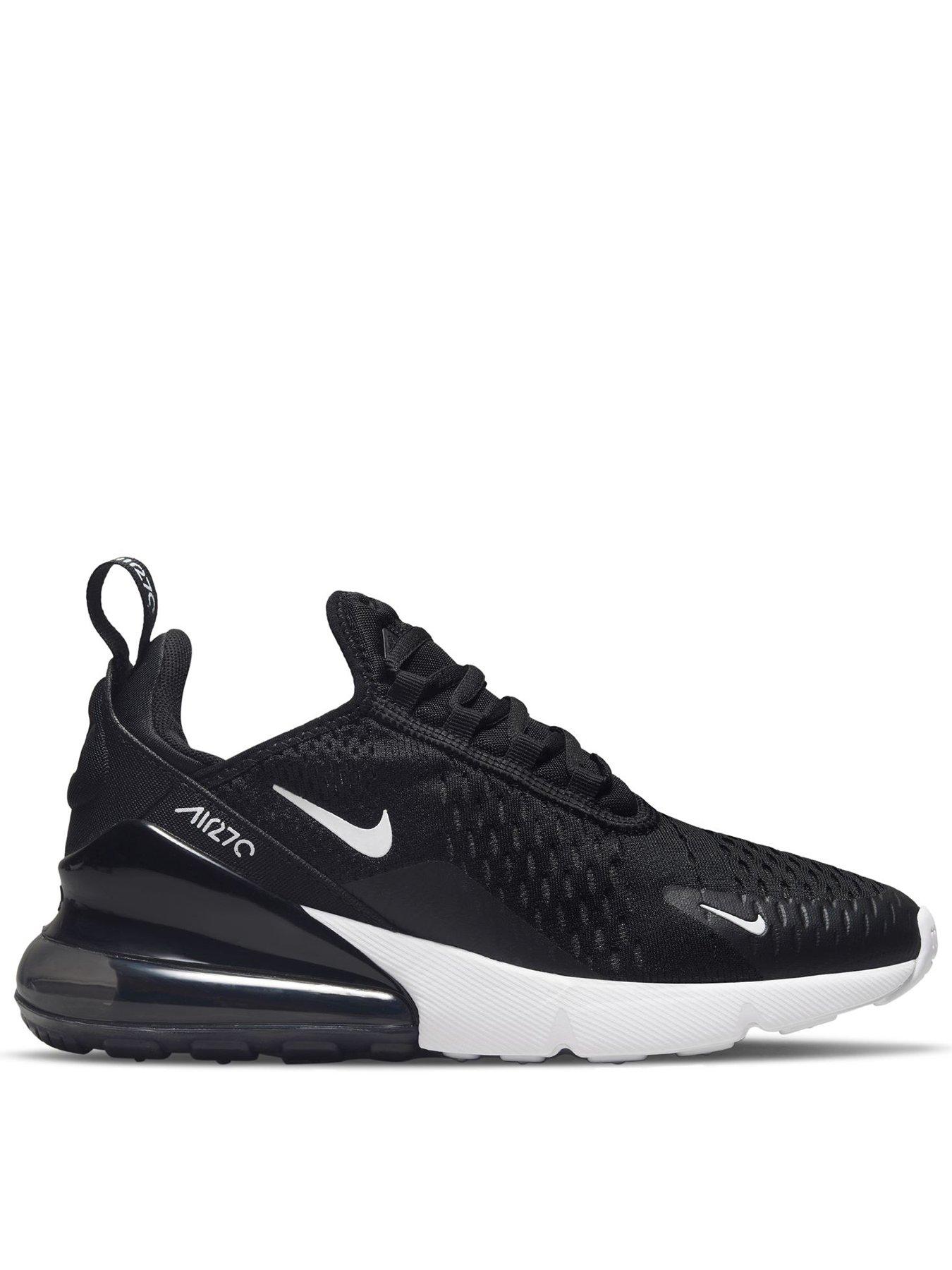 Image 1 of 8 of Nike Big Kids Nike Air Max 270 Trainers - Black