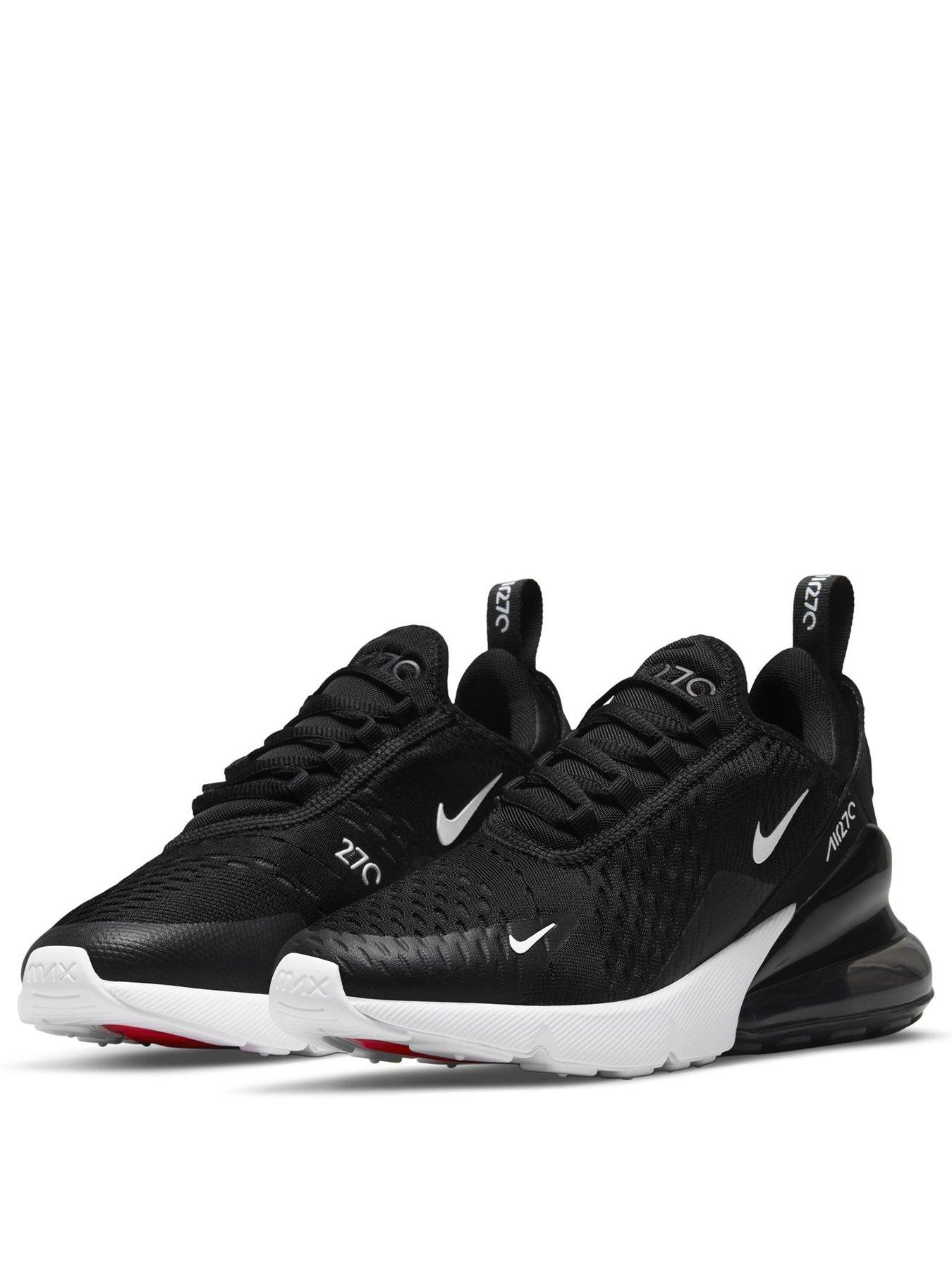 Image 2 of 8 of Nike Big Kids Nike Air Max 270 Trainers - Black
