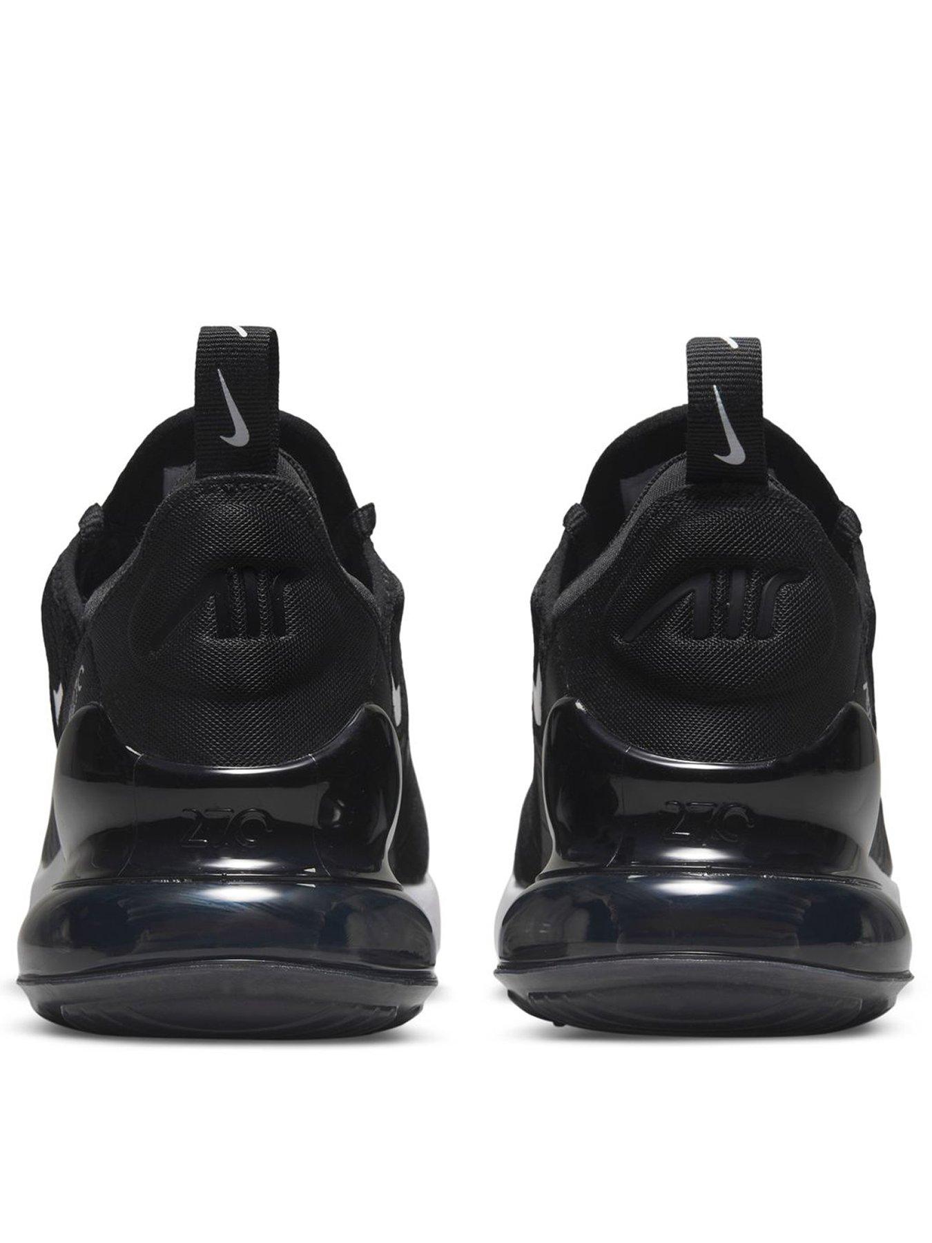 Image 3 of 8 of Nike Big Kids Nike Air Max 270 Trainers - Black