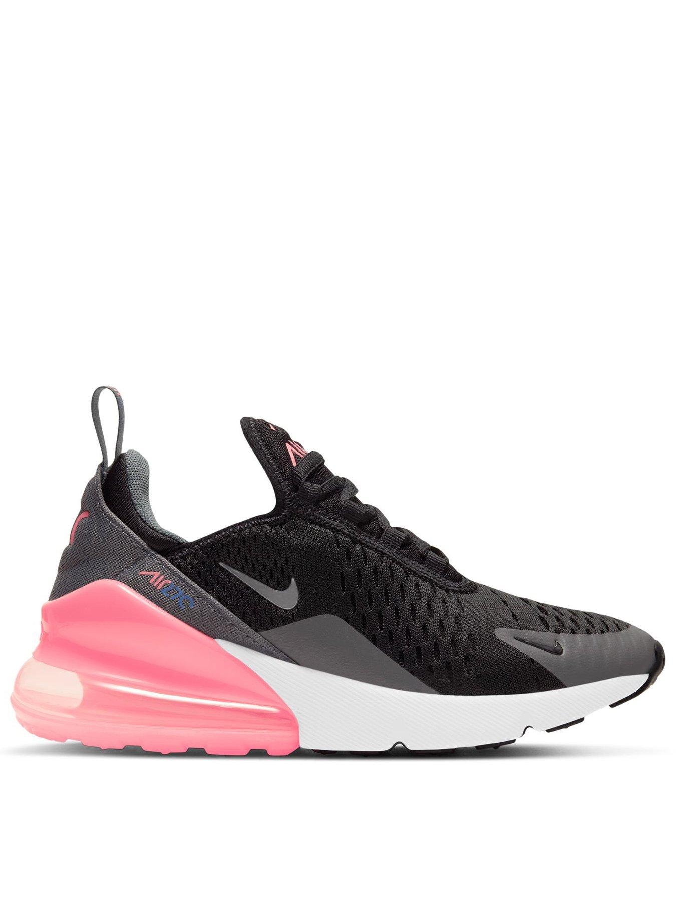 Nike Big Kids Nike Air Max 270 Shoes - Black