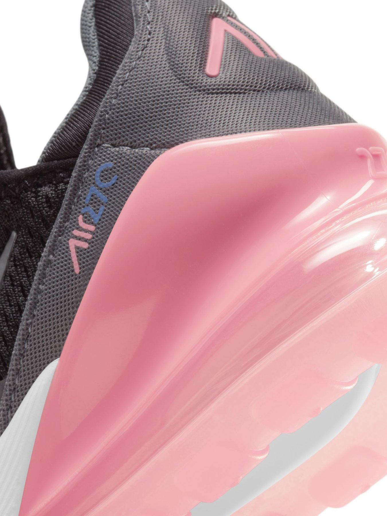 Image 7 of 7 of Nike Big Kids Nike Air Max 270 Trainers - Black