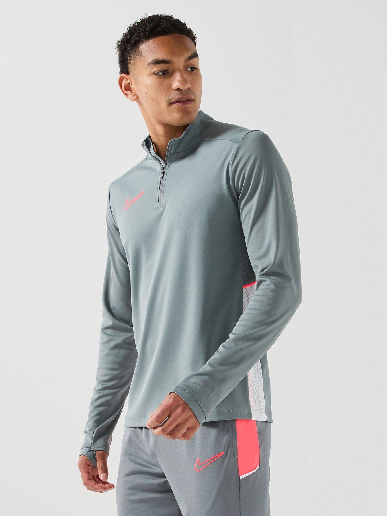 Nike Mens Academy 25 Drill Top - Grey