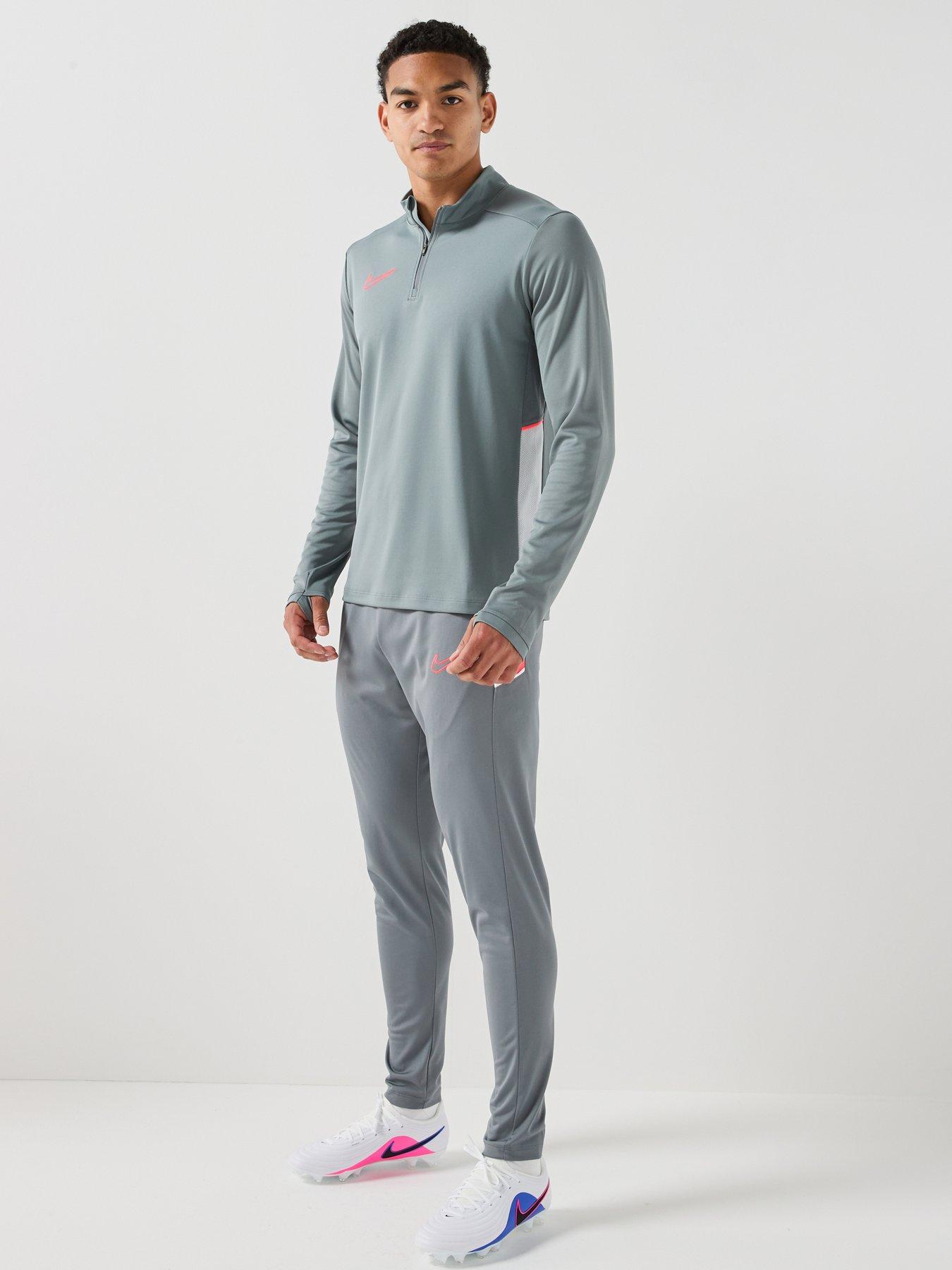 Image 3 of 7 of Nike Mens Academy 25 Drill Top - Grey