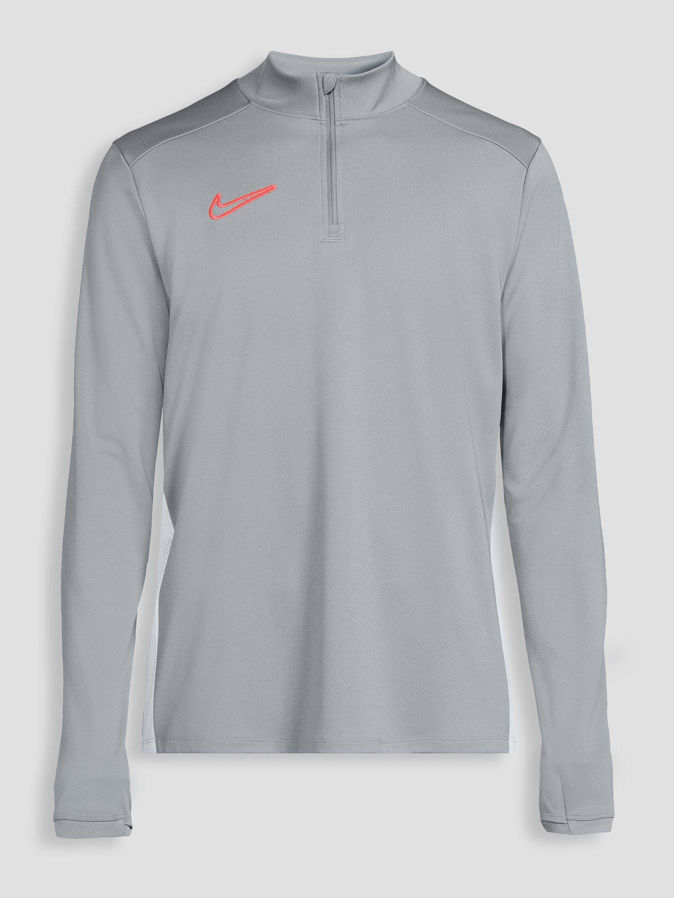 Image 7 of 7 of Nike Mens Academy 25 Drill Top - Grey