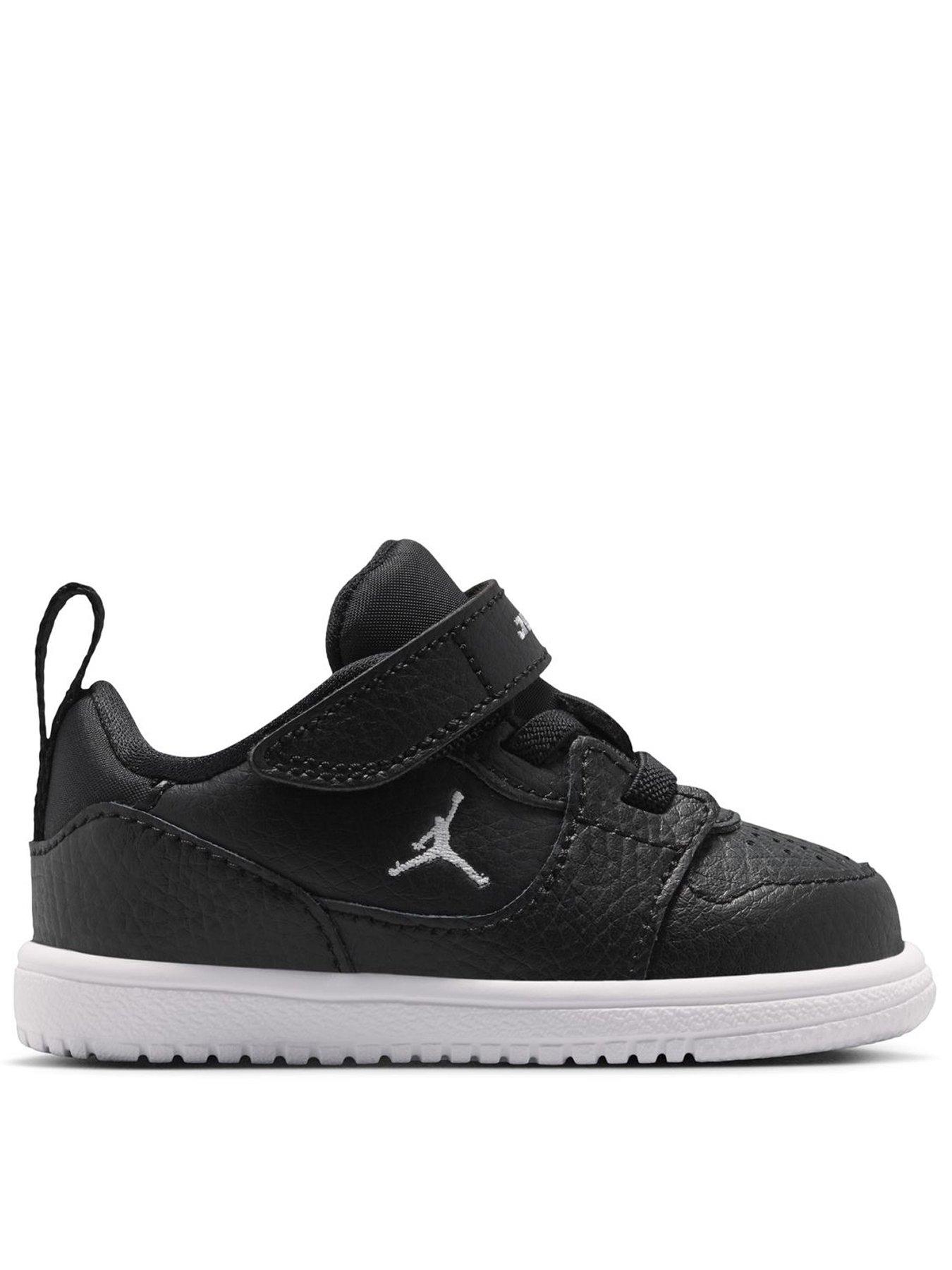 Jordan Nike Baby/Toddler Court Connect Low Shoes - Black