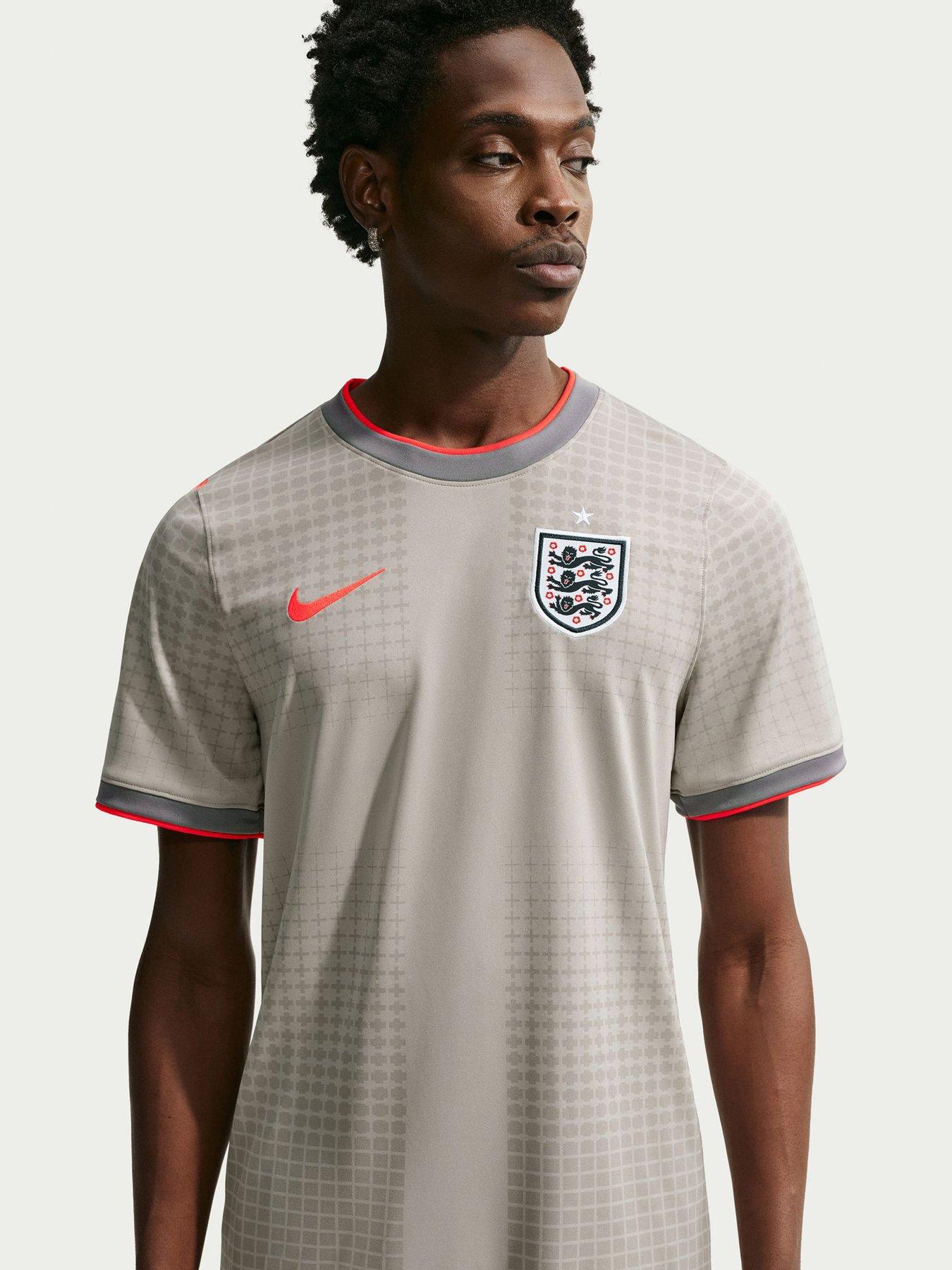Nike Mens England X Palace Pre Match Top - Grey