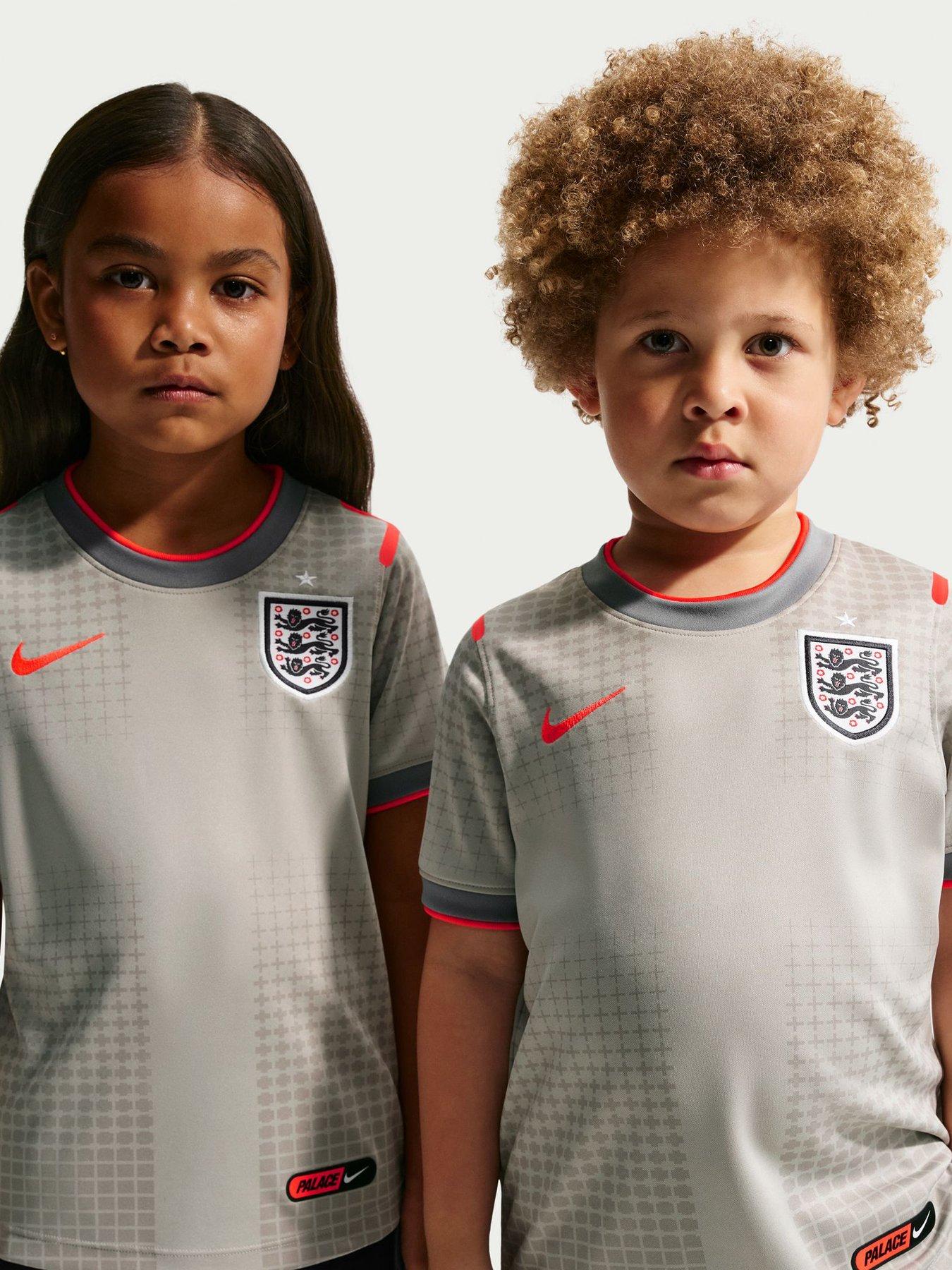Nike England X Palace Little Kids Pre Match Top - Grey