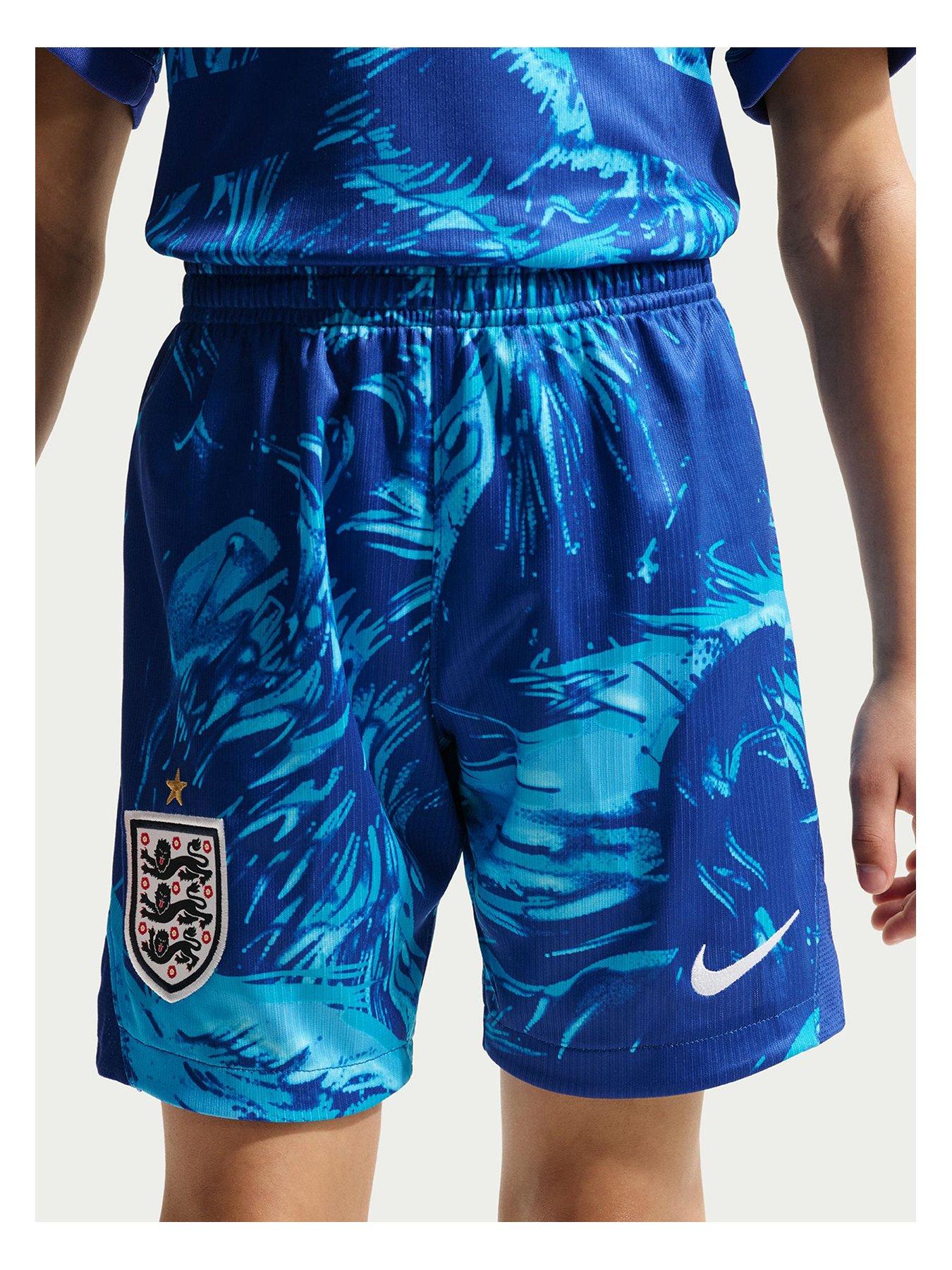 Nike Older Kids England 2026 Dri-FIT Stadium Goalkeeper Shorts – Blue