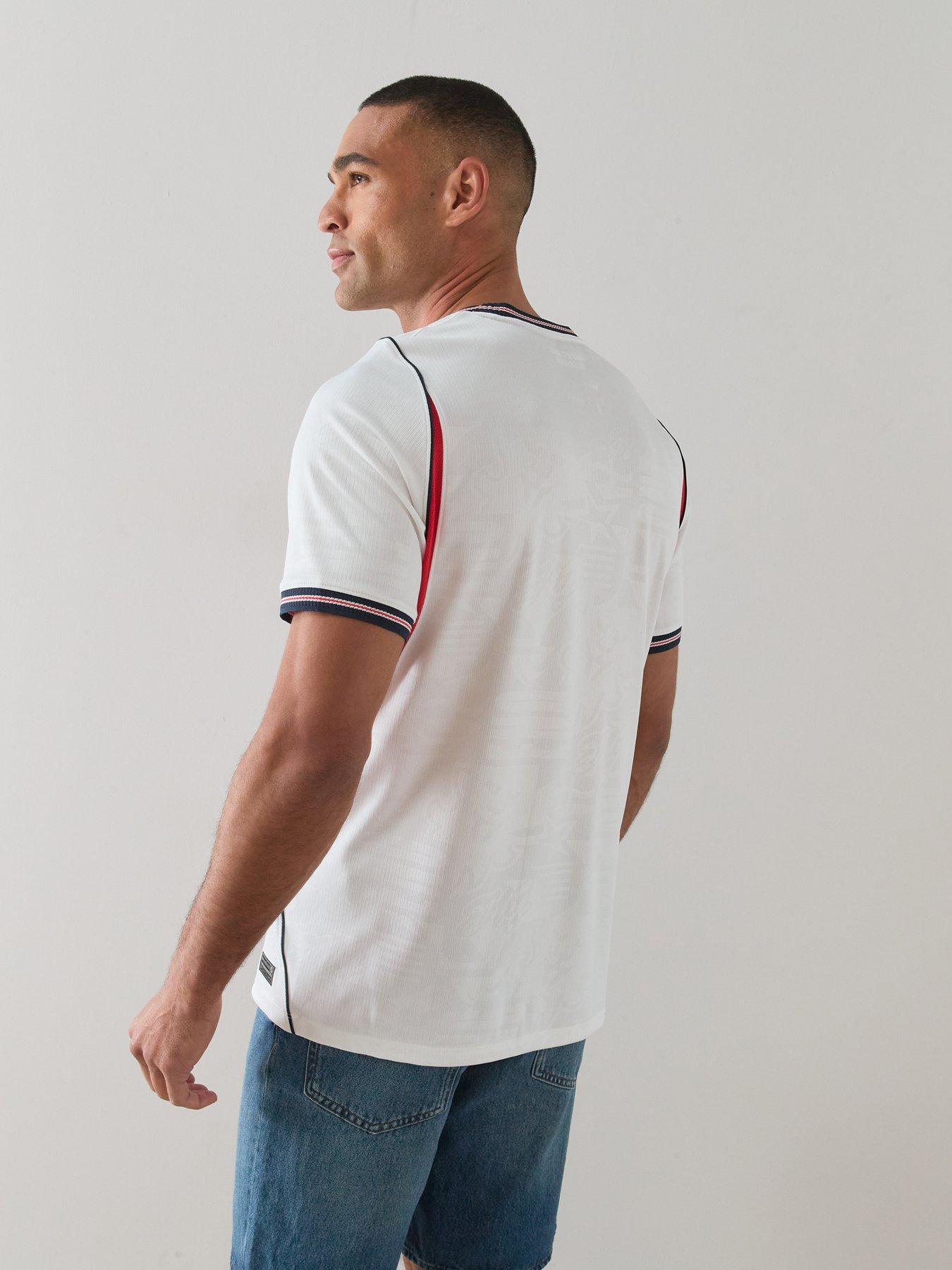 Image 2 of 6 of Nike Men&rsquo;s England 2026 Dri-FIT Stadium Home Shirt &ndash; White