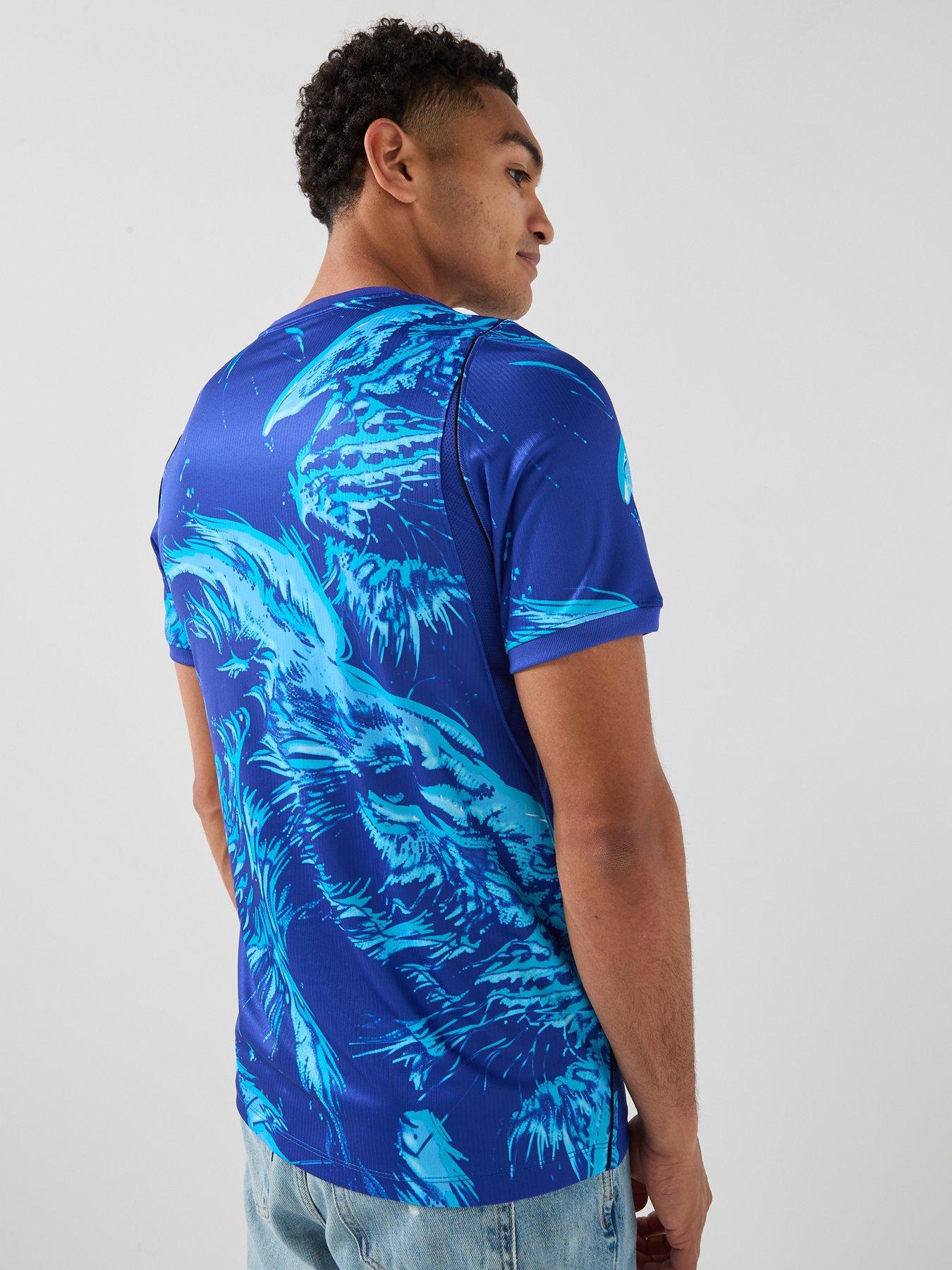 Image 2 of 7 of Nike Men&rsquo;s England 2026 Dri-FIT Stadium Goalkeeper Shirt &ndash; Blue