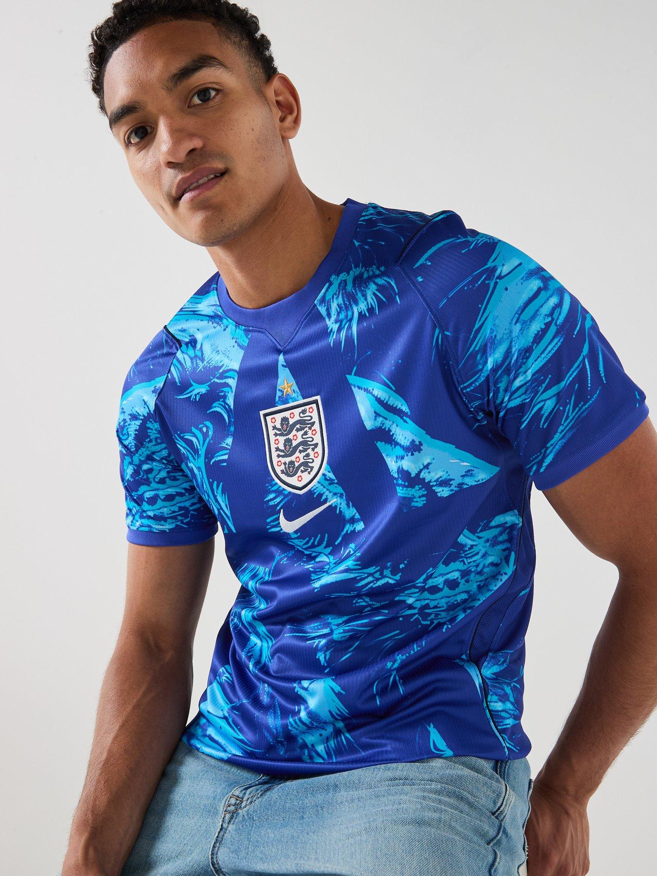 Image 4 of 7 of Nike Men&rsquo;s England 2026 Dri-FIT Stadium Goalkeeper Shirt &ndash; Blue