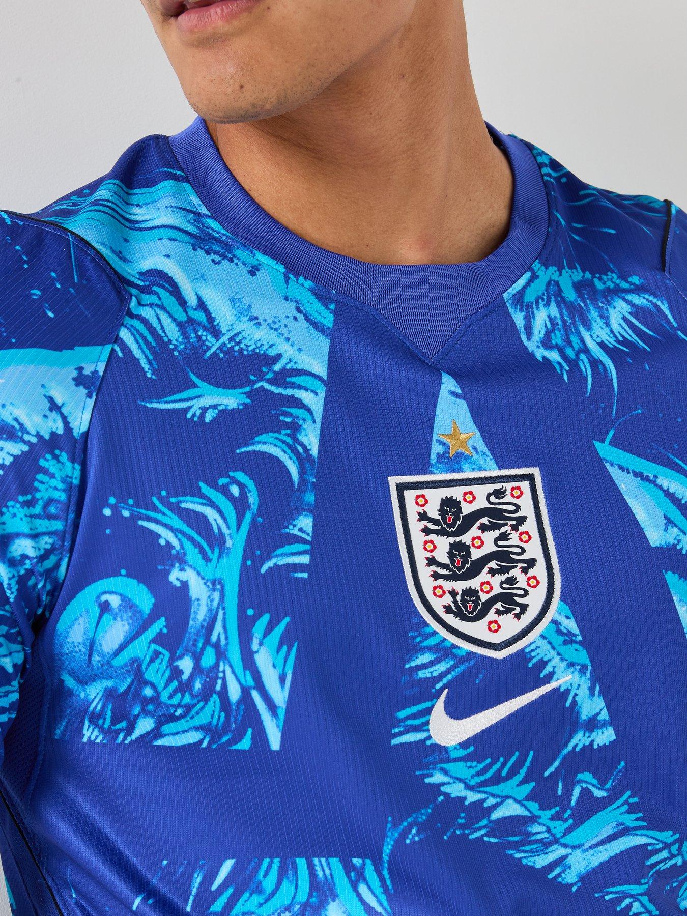 Image 6 of 7 of Nike Men&rsquo;s England 2026 Dri-FIT Stadium Goalkeeper Shirt &ndash; Blue