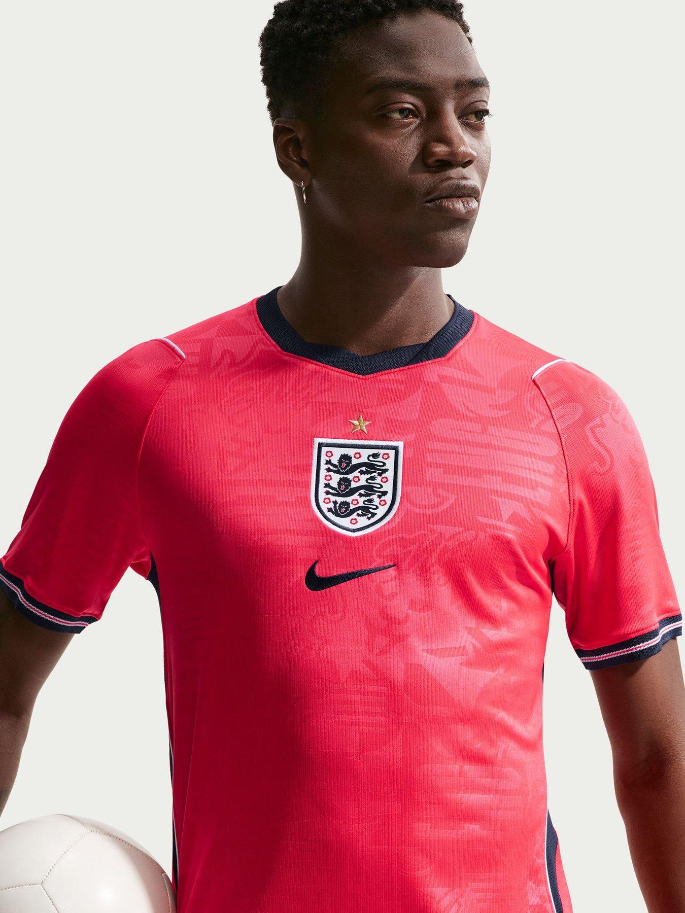 Nike Men’s England 2026 Dri-FIT Stadium Away Shirt – Red