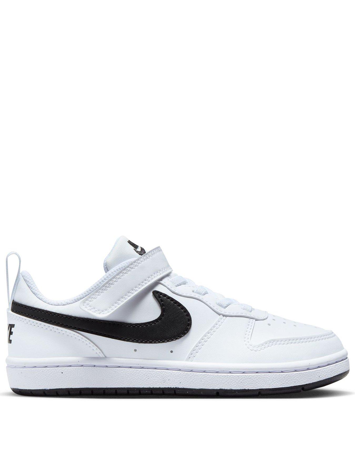 Nike Little Kids Nike Court Borough Low Recraft Shoes - White