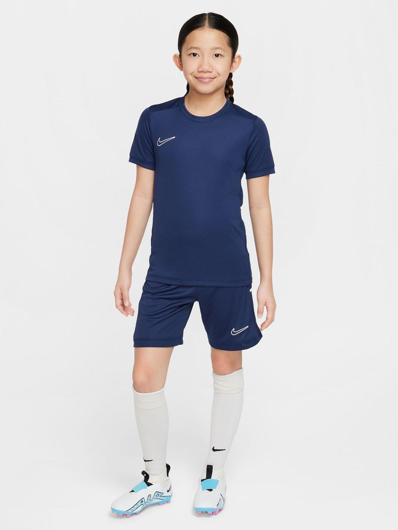 Image 1 of 6 of Nike Junior Dri-FIT Academy 25 T-Shirt - Navy