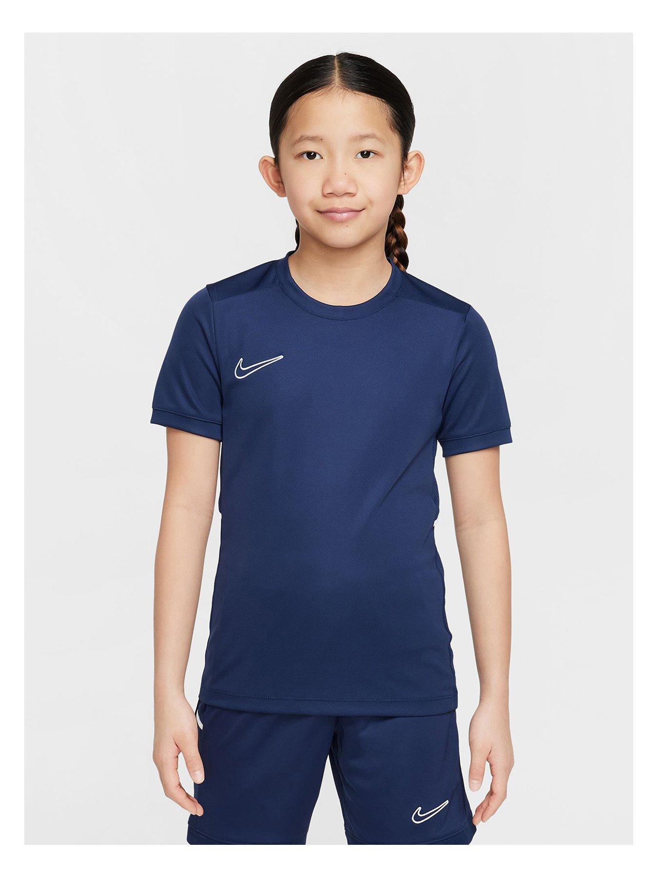 Image 2 of 6 of Nike Junior Dri-FIT Academy 25 T-Shirt - Navy