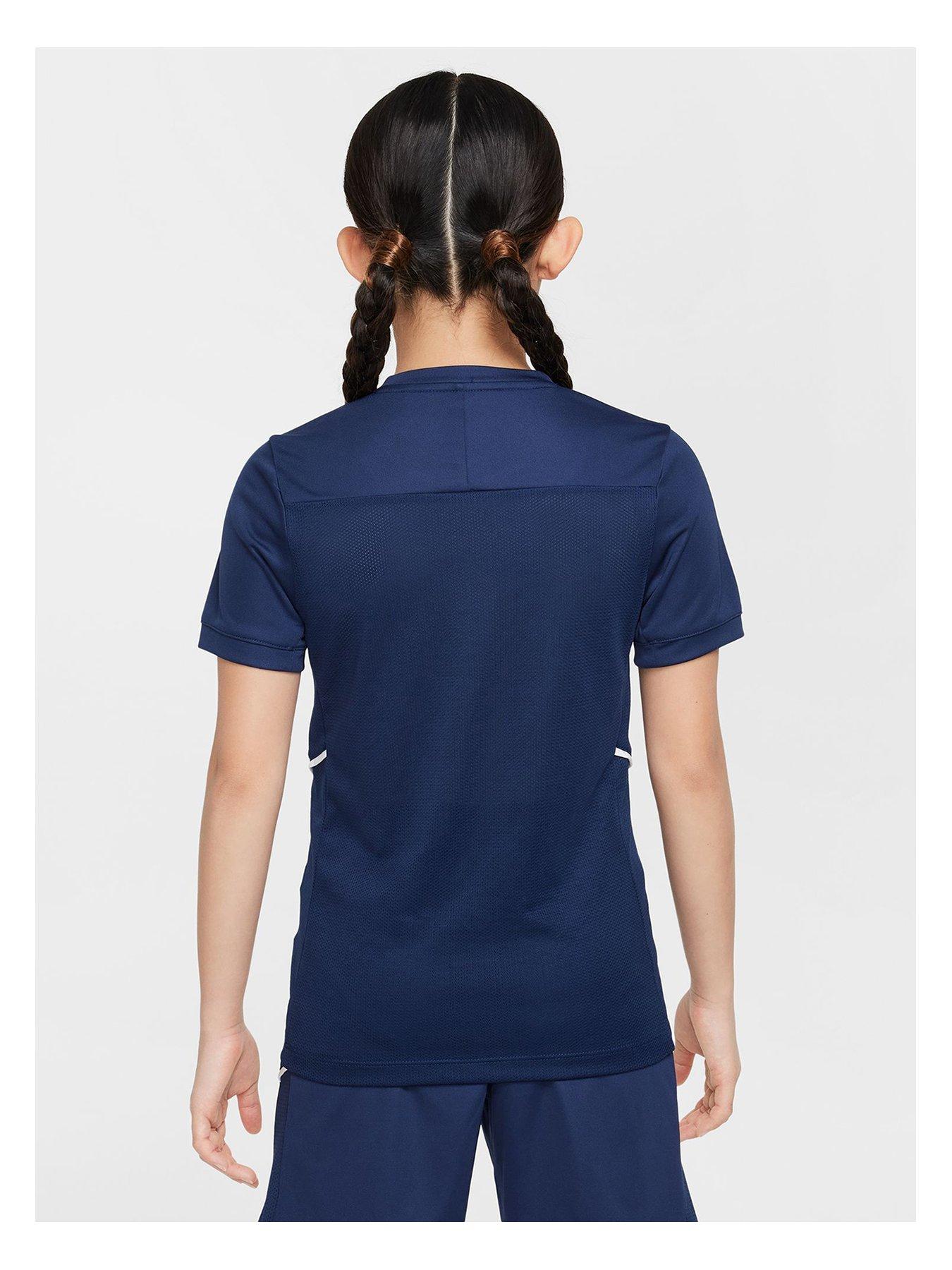 Image 3 of 6 of Nike Junior Dri-FIT Academy 25 T-Shirt - Navy