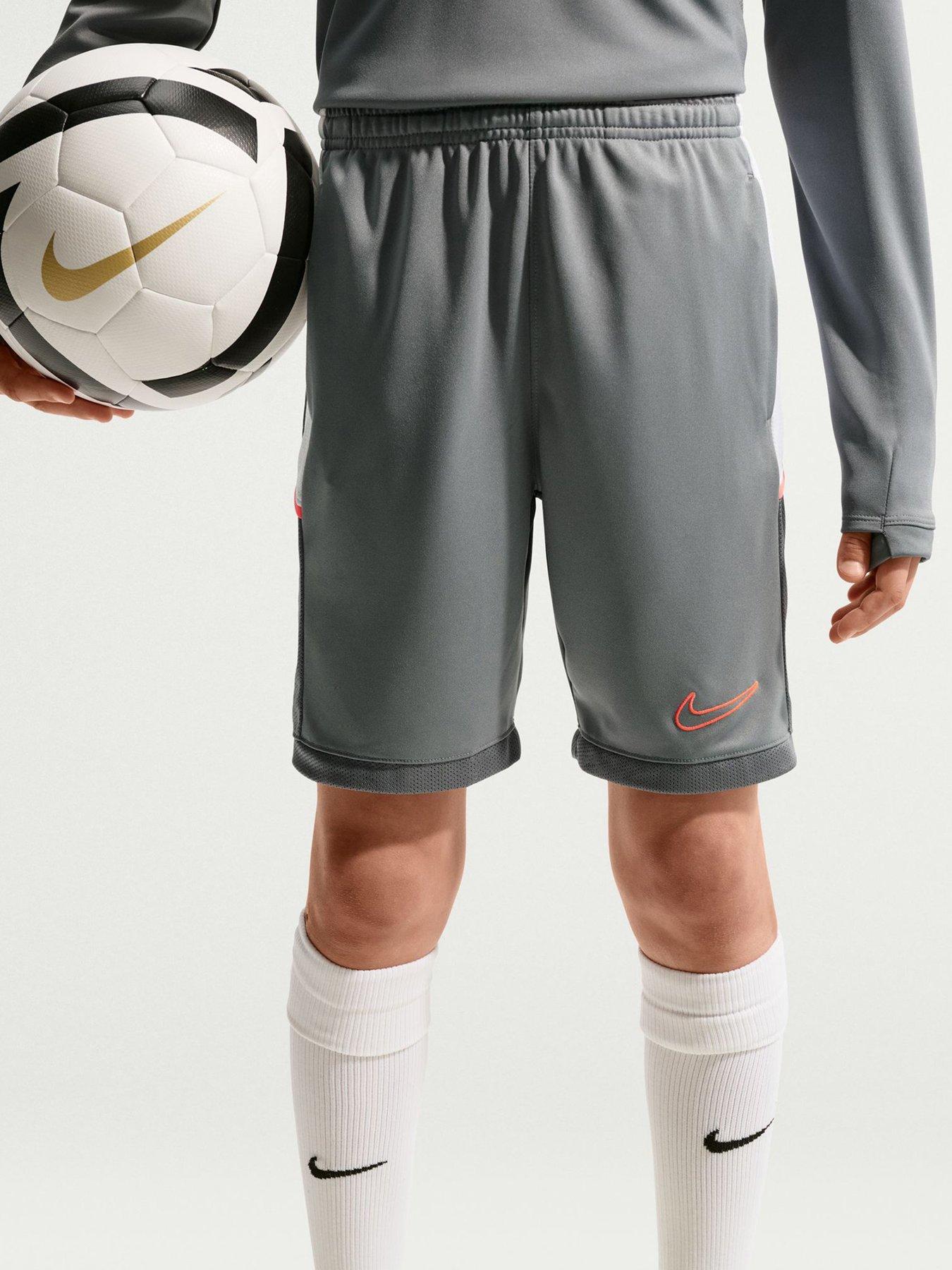 Image 1 of 3 of Nike Junior Dri-FIT Academy 25 7 Inch Shorts - Grey