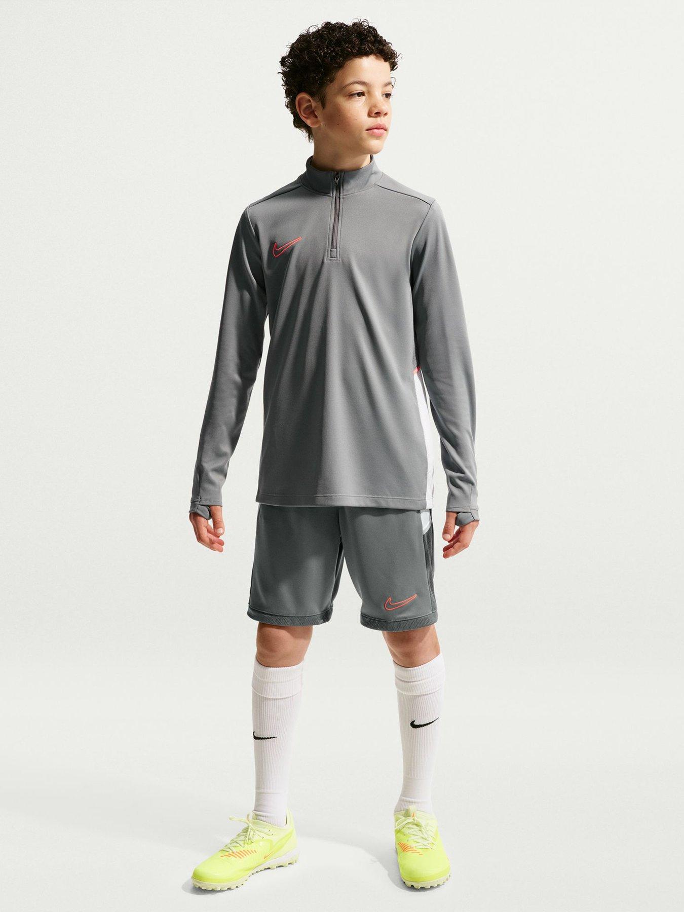 Image 3 of 3 of Nike Junior Dri-FIT Academy 25 7 Inch Shorts - Grey