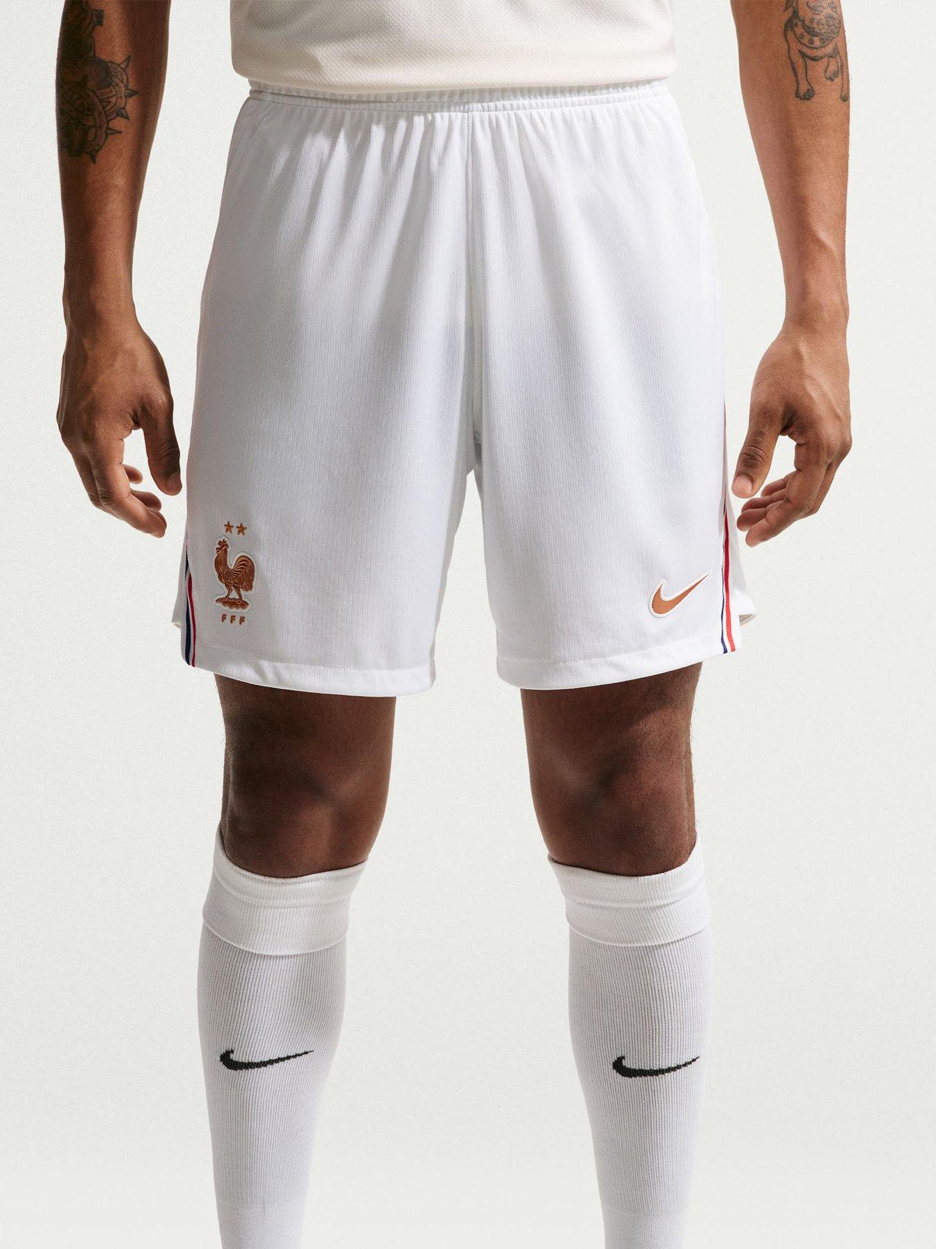 Nike Men’s France 2026 Dri-FIT Stadium Home Shorts – White