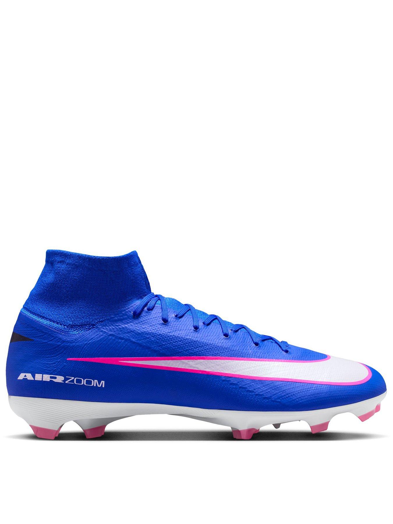 Nike Mens Mercurial Superfly 10 Pro Football Boots - Blue in Racer Blue/White