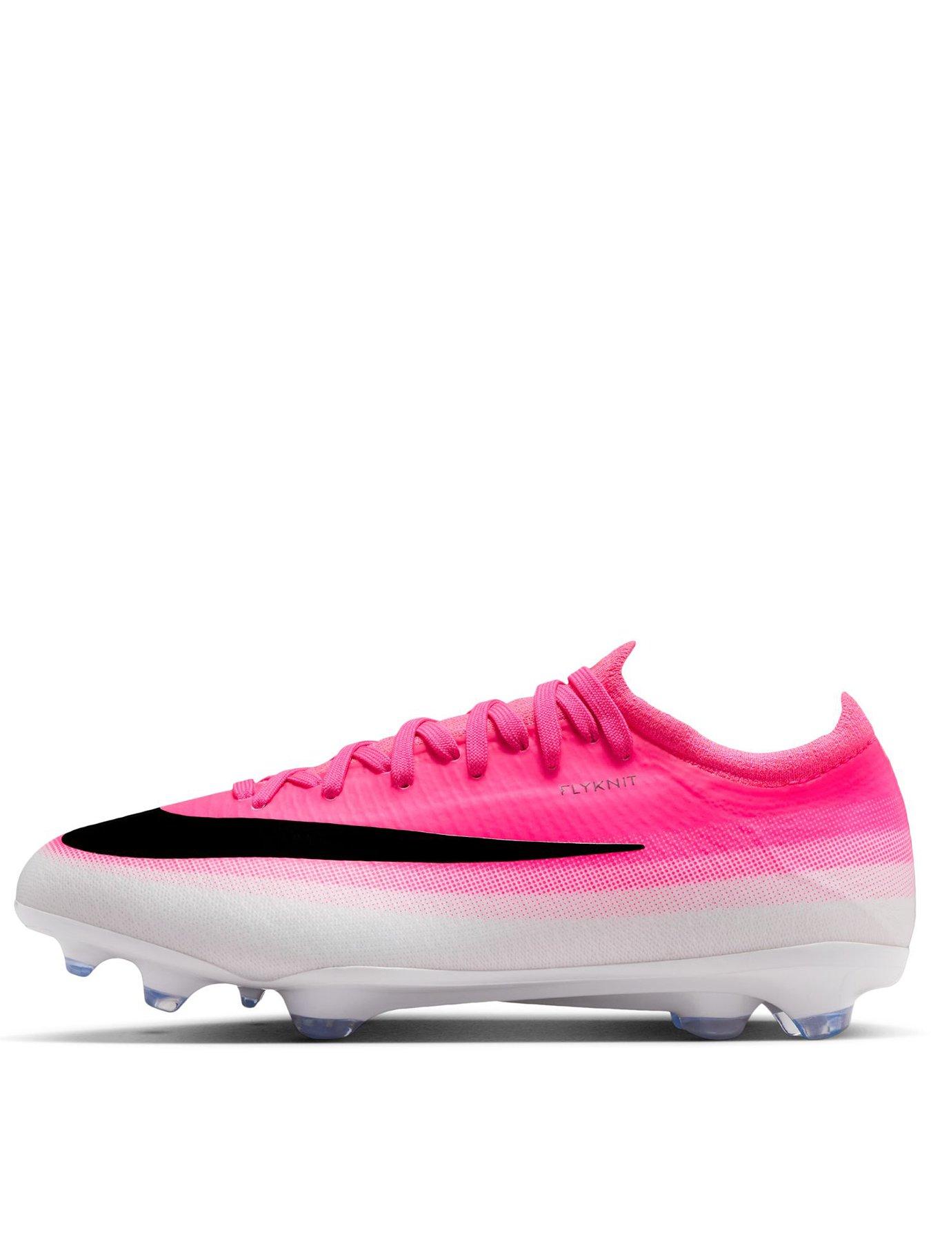 Nike Youth Mercurial Vpor Pro Football Boots - Pink/White