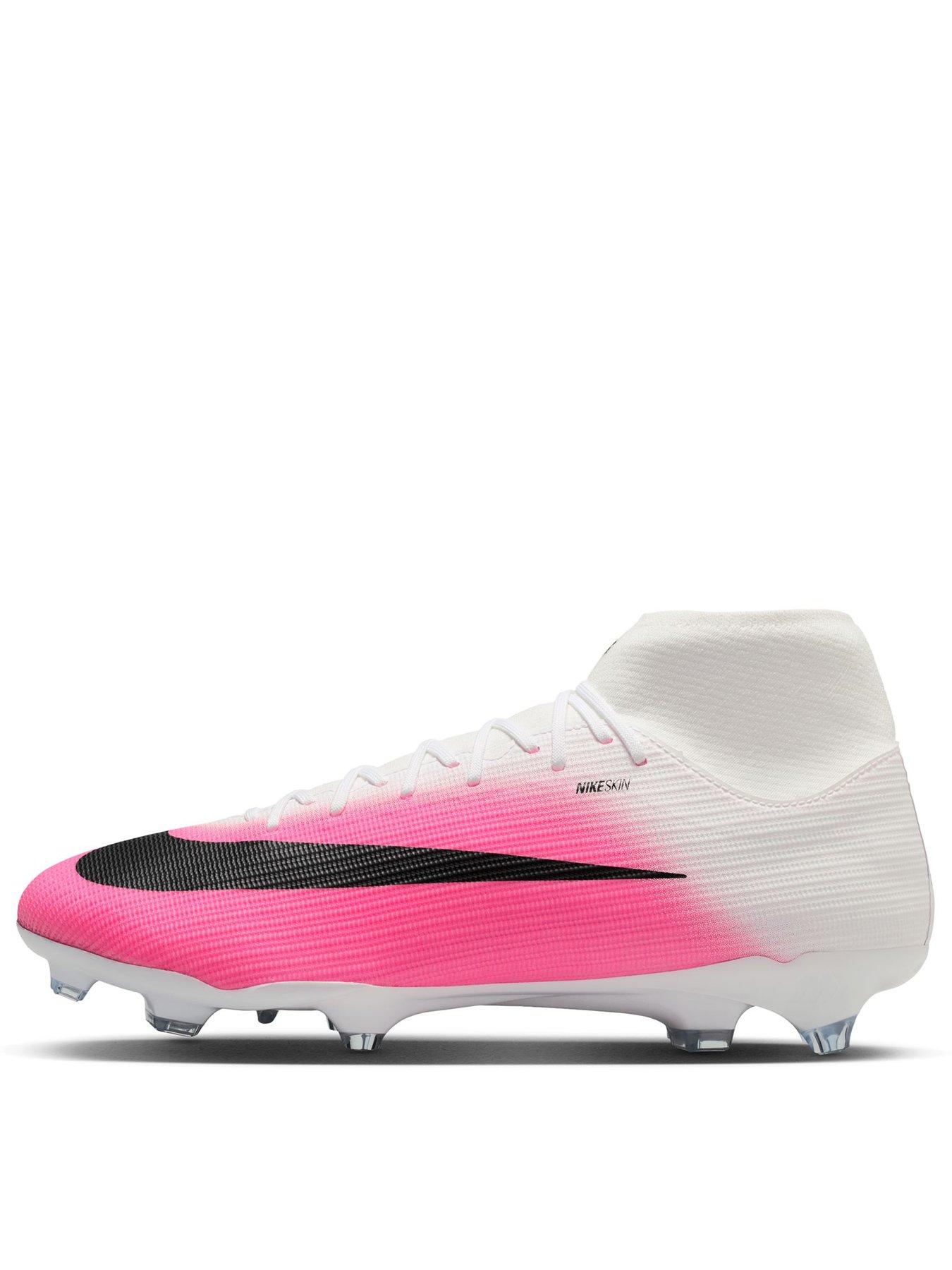 Nike Mens Mercurial Superfly 11 Academy Firm Groung Football Boots - Black
