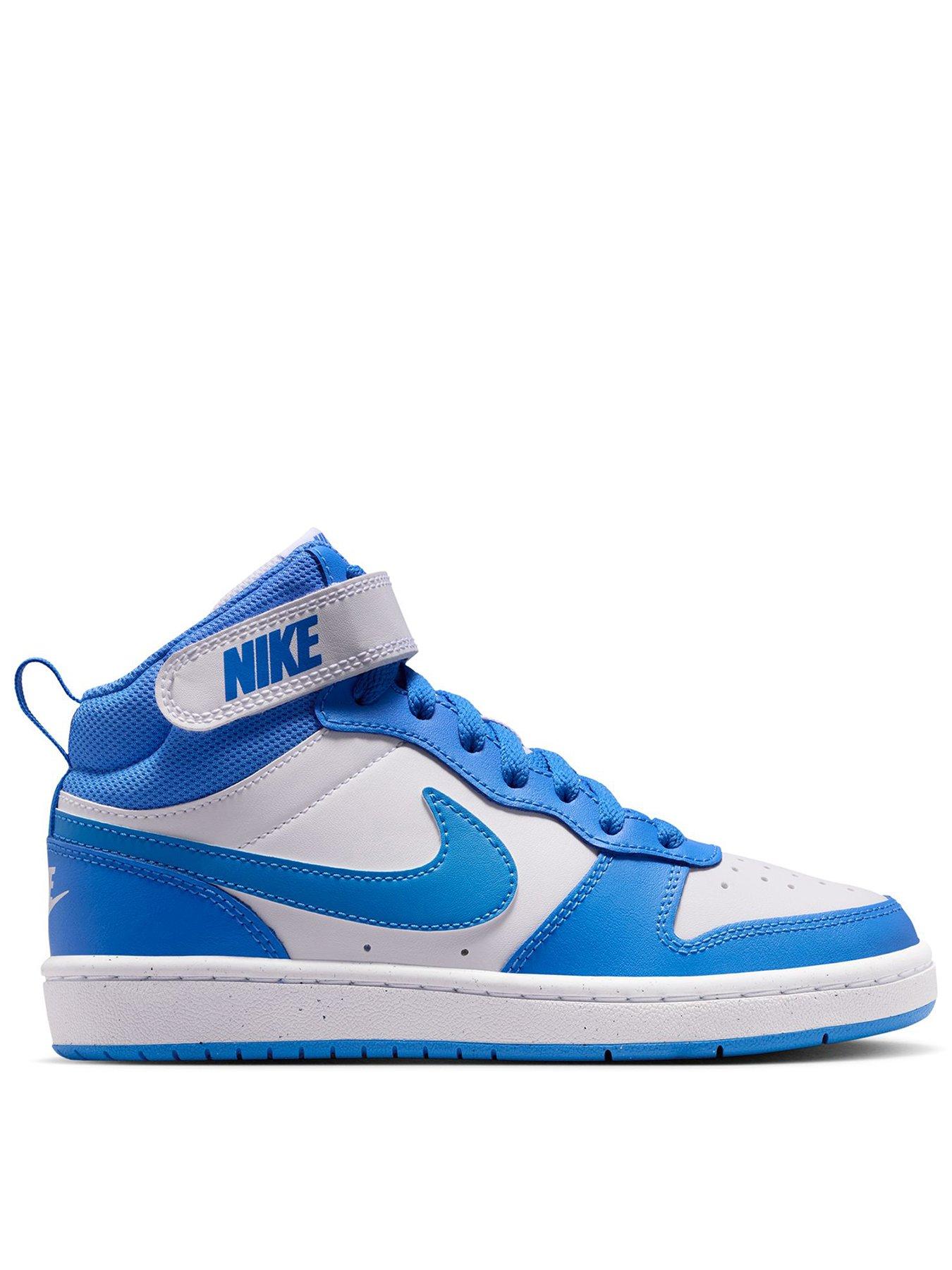 Nike Little Kids Nike Court Borough Mid 2 Shoes - White