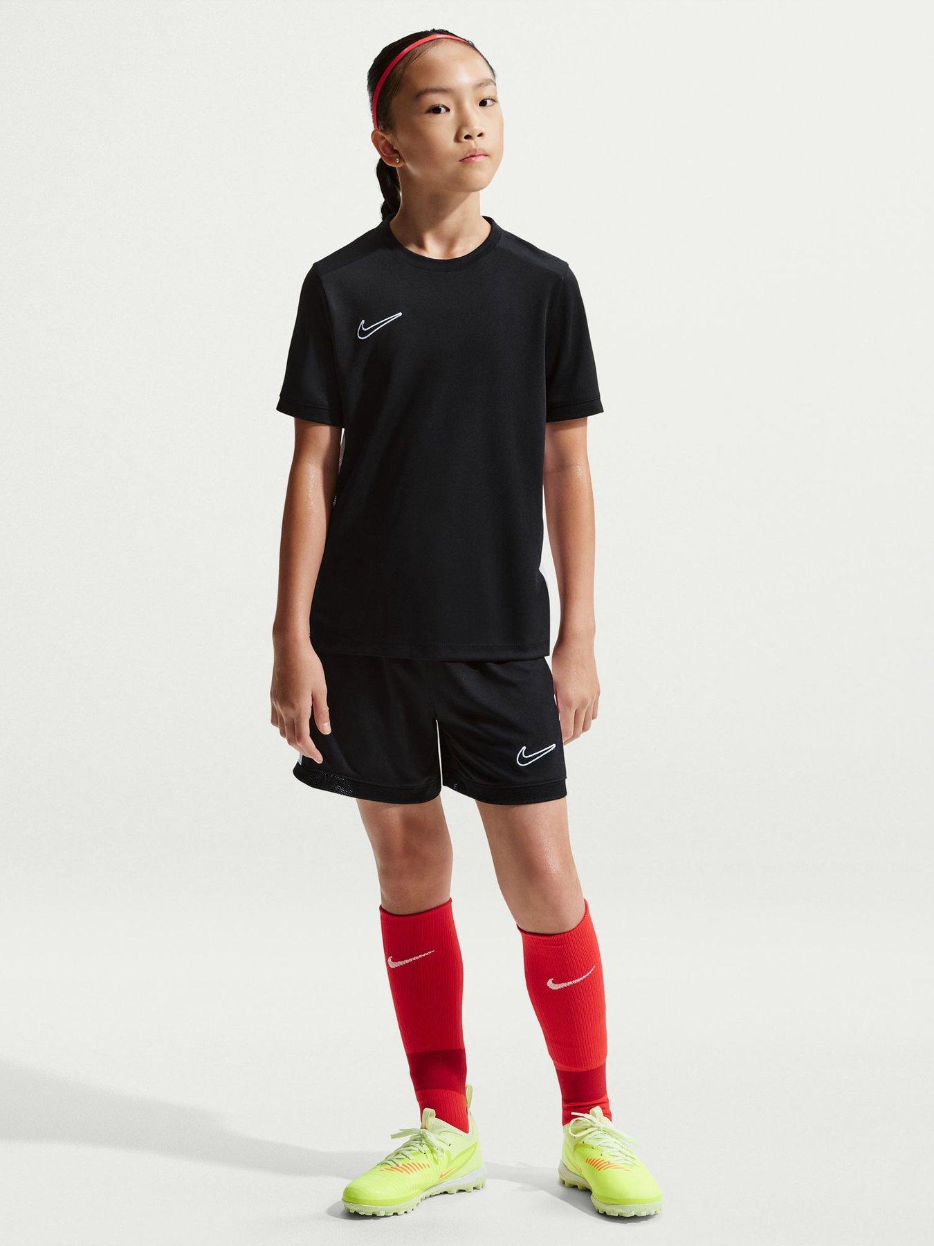 Nike Junior Girls Dri-FIT Academy 25 T-Shirt - Black