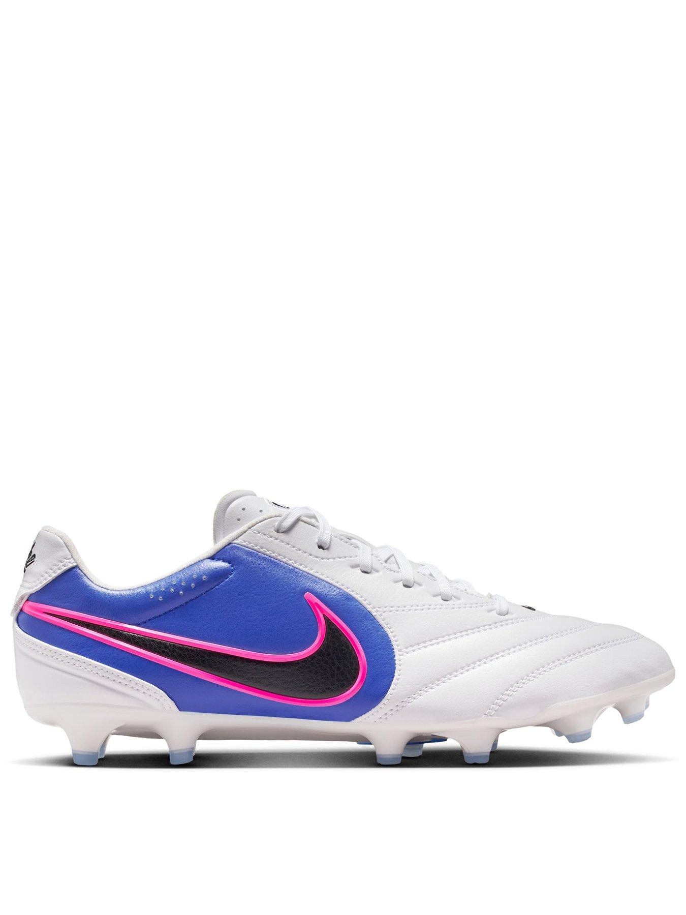 Nike Mens Tiempo Legend Pro Firm Ground Football Boots - White