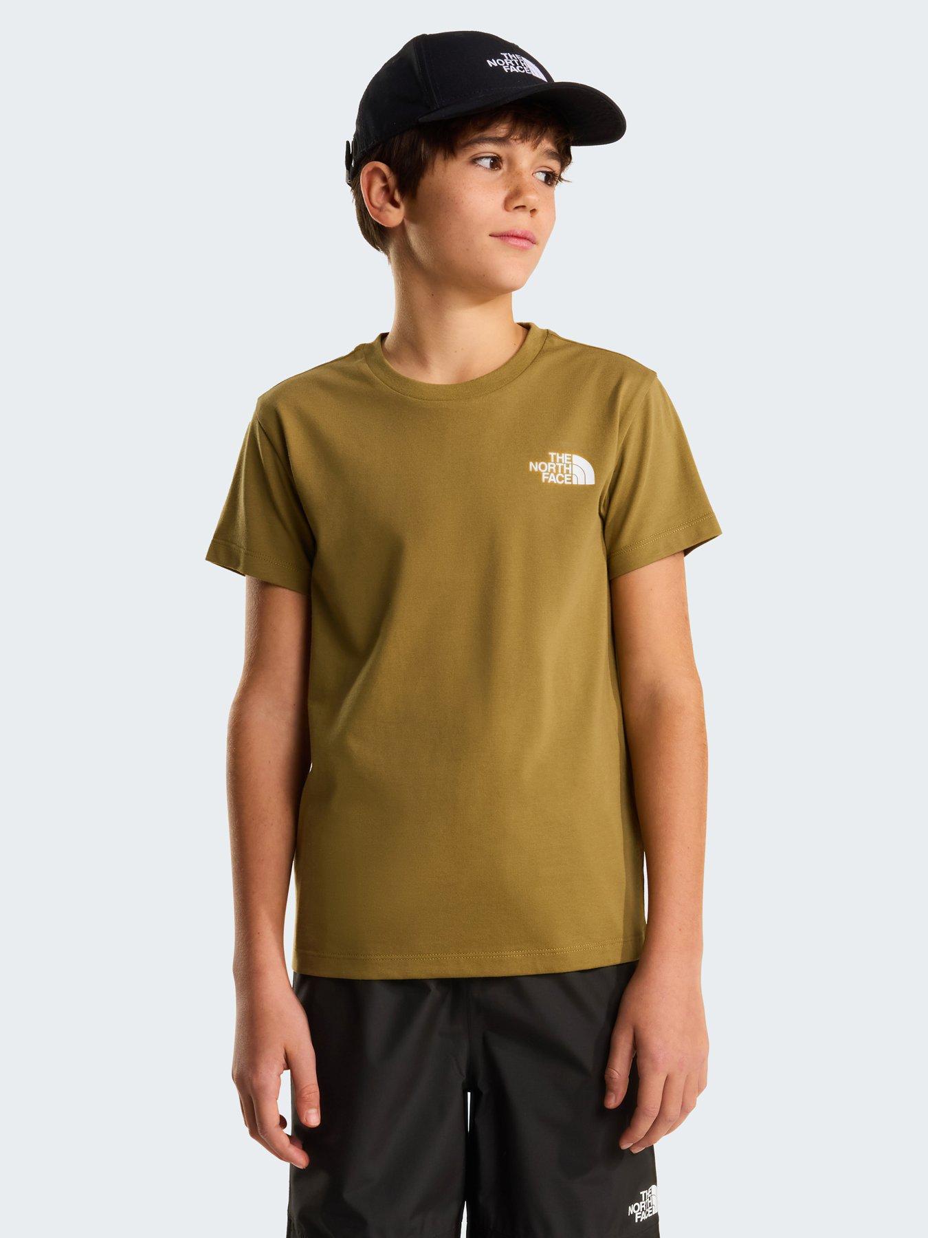 the-north-face-junior-boys-simple-dome-t-shirt-greenfront