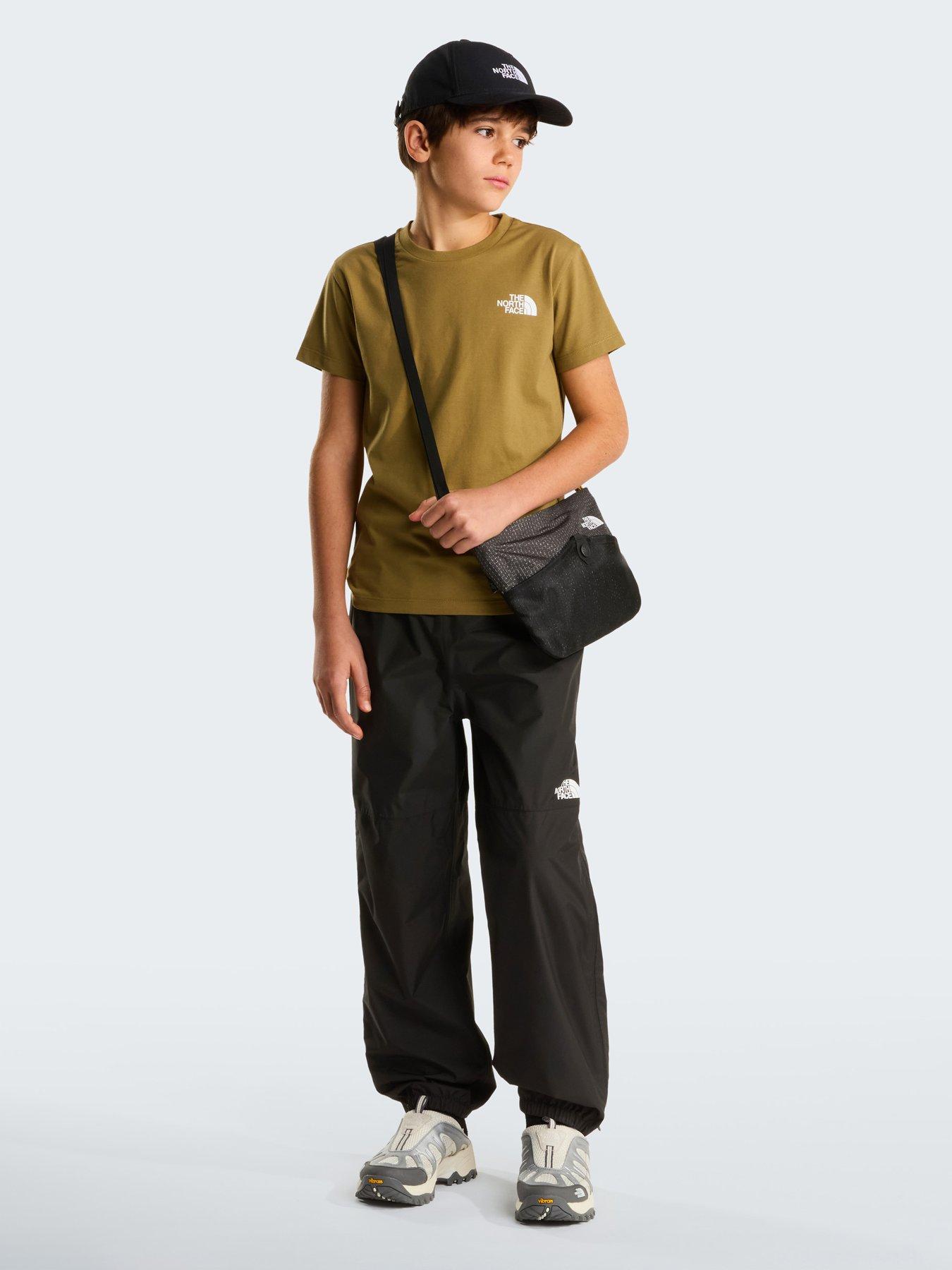 the-north-face-junior-boys-simple-dome-t-shirt-greenoutfit