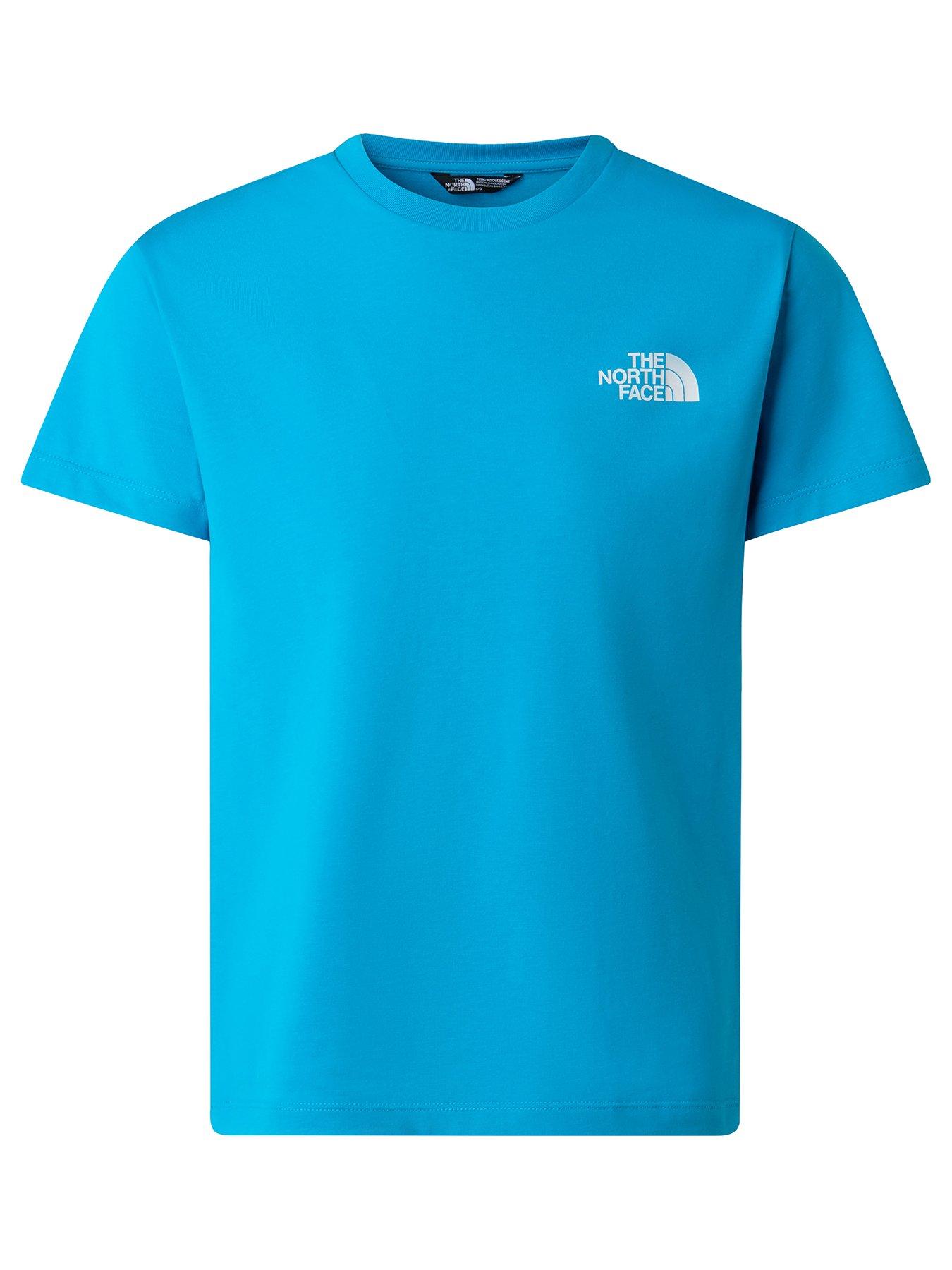 the-north-face-junior-boys-simple-dome-t-shirt-bluestillFront