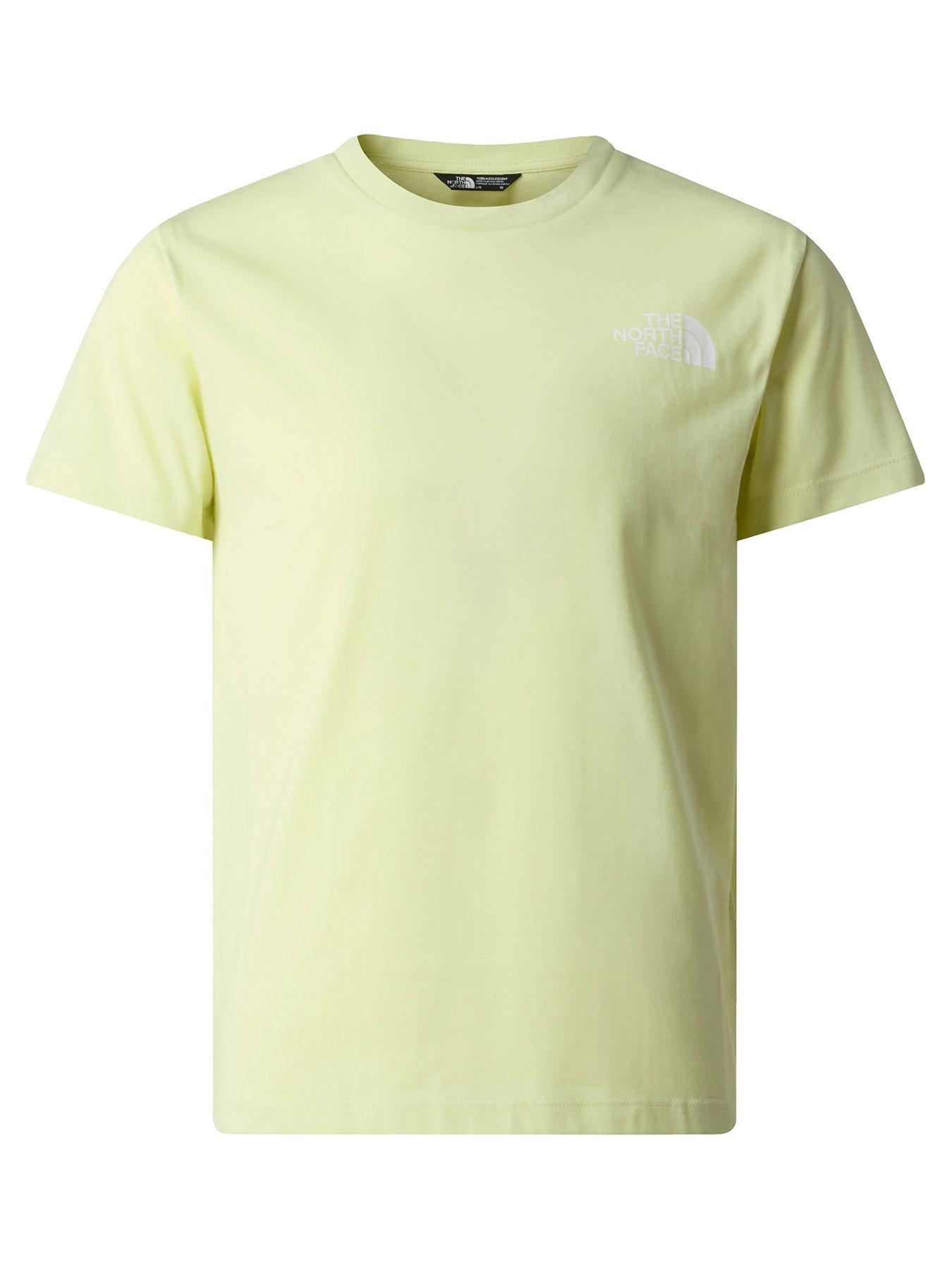 Image 2 of 5 of The North Face Junior Simple Dome T-Shirt - Yellow
