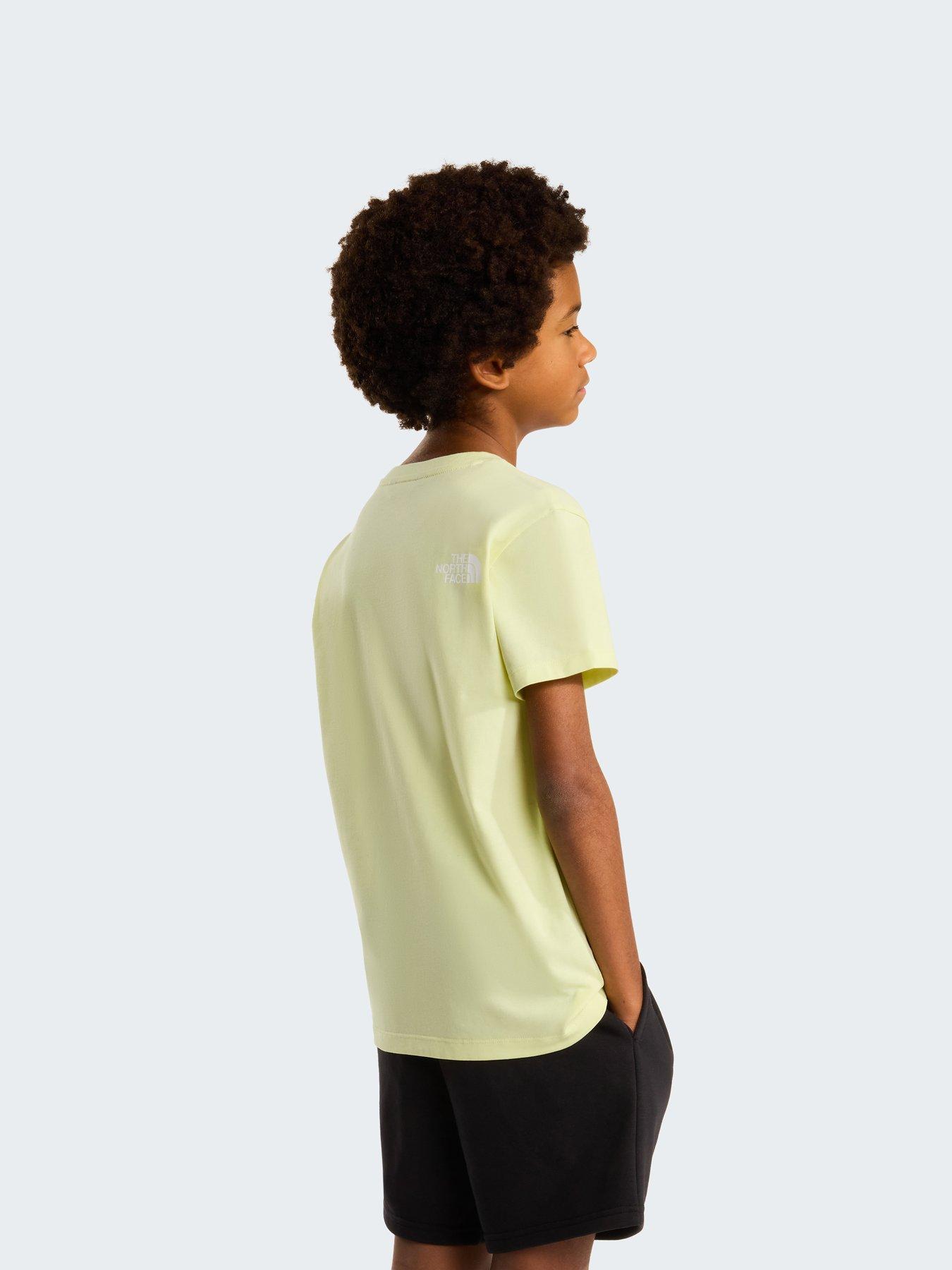 Image 4 of 5 of The North Face Junior Simple Dome T-Shirt - Yellow