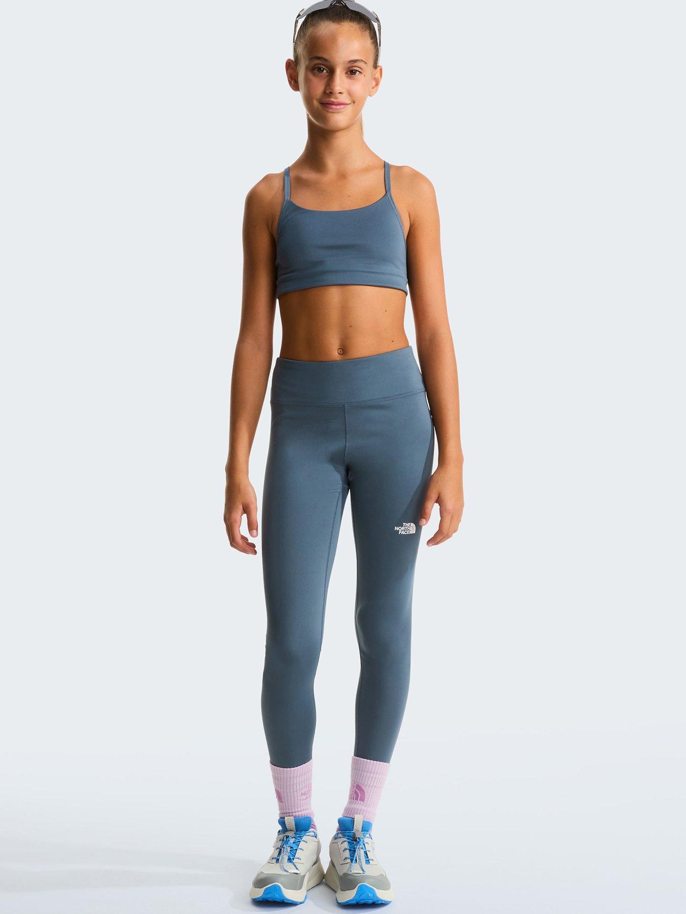 the-north-face-junior-girls-flex-tights-greystillFront