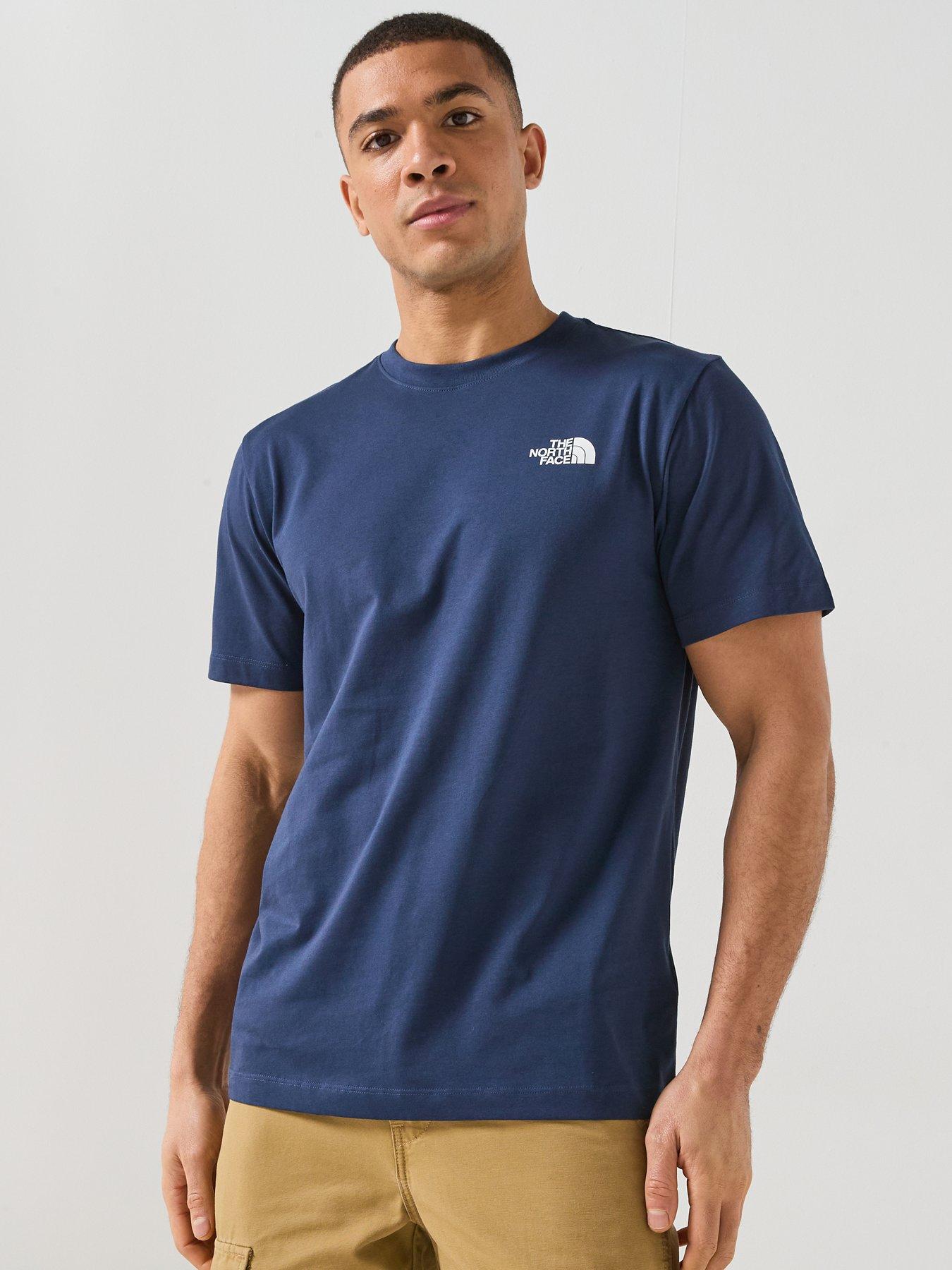 Image 1 of 6 of The North Face Mens Evolution Box NSE T-Shirt - Navy