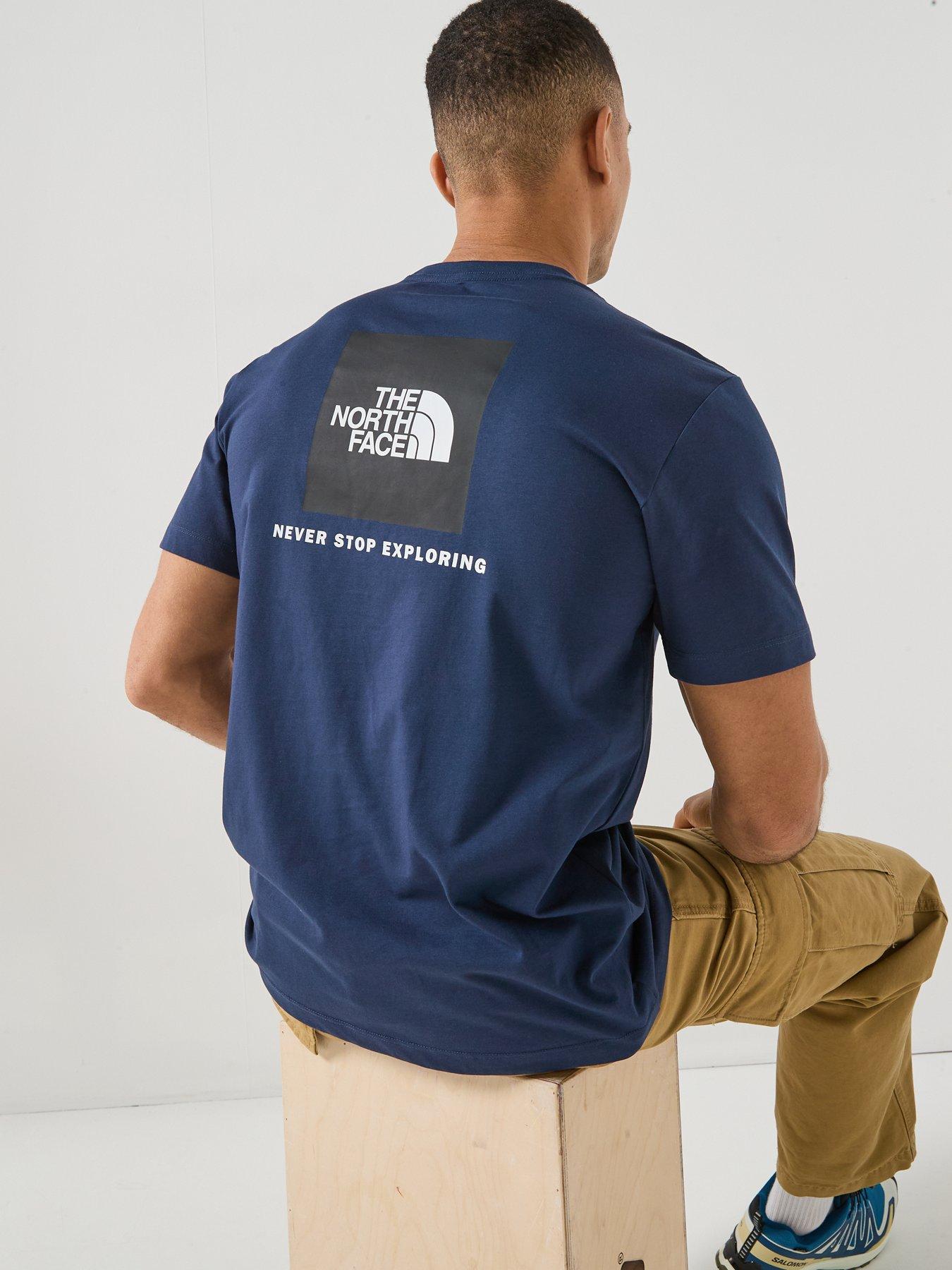 Image 6 of 6 of The North Face Mens Evolution Box NSE T-Shirt - Navy
