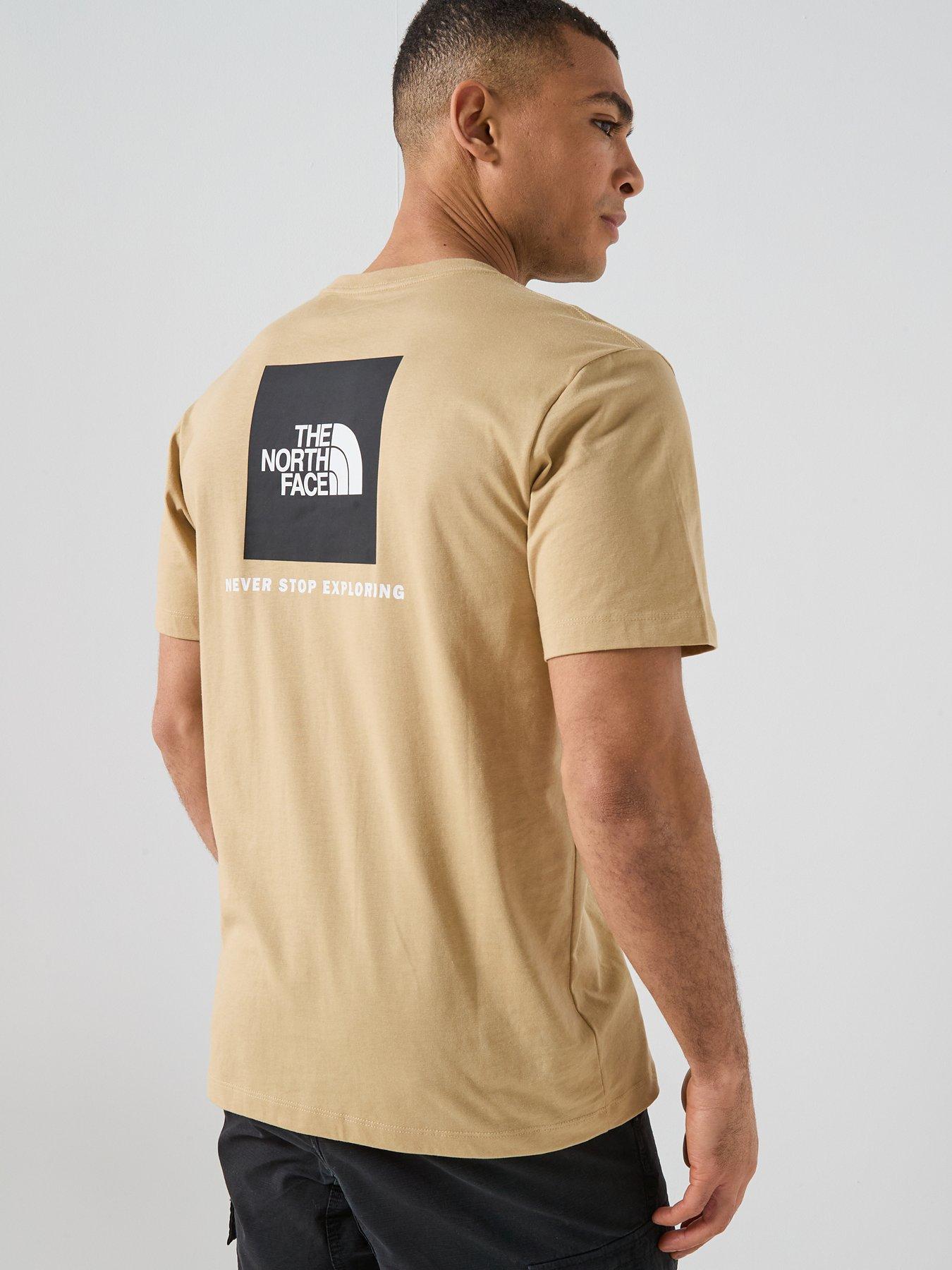 Image 1 of 5 of The North Face Mens Evolution Box Nse T-Shirt - Khaki