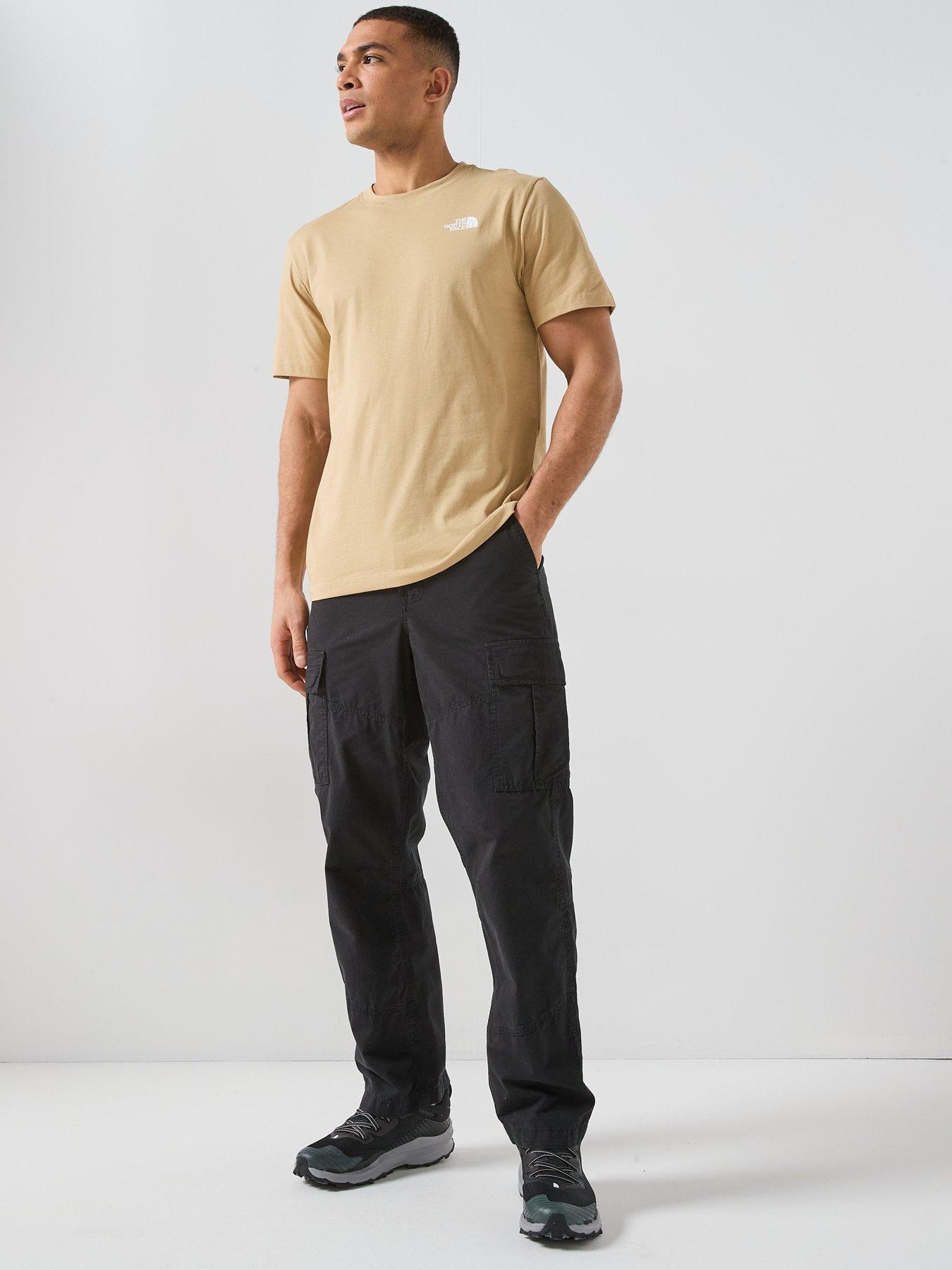 Image 3 of 5 of The North Face Mens Evolution Box Nse T-Shirt - Khaki