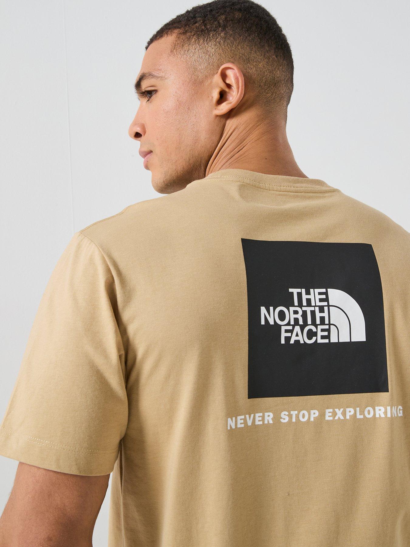 Image 4 of 5 of The North Face Mens Evolution Box Nse T-Shirt - Khaki