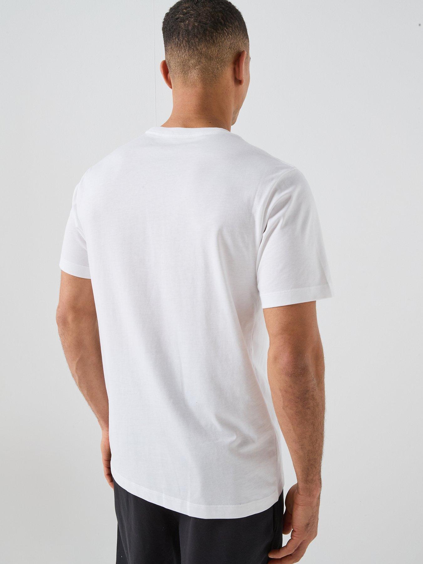 Image 2 of 5 of The North Face Mens Evolution Simple Dome T-Shirt - White