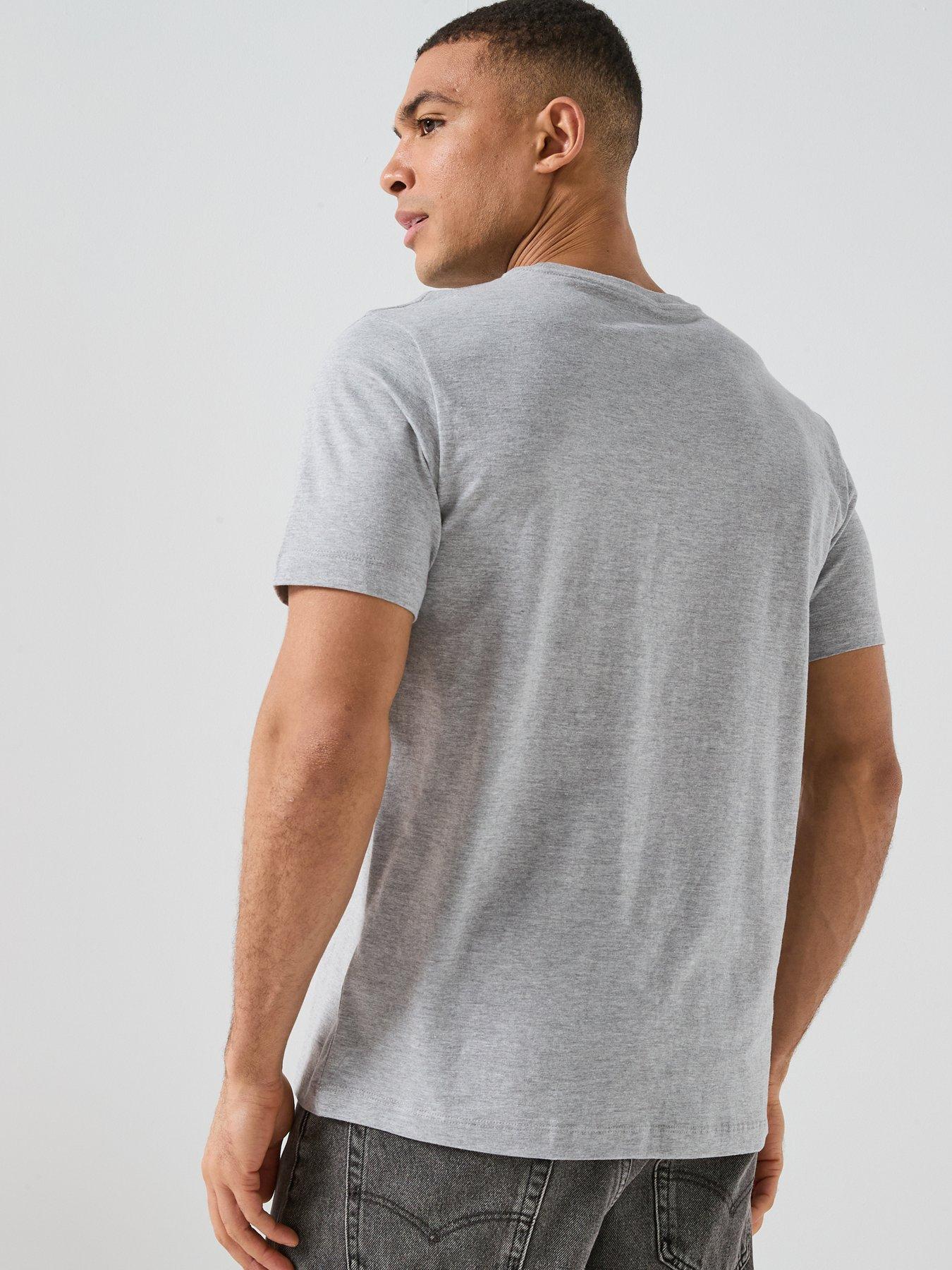 Image 2 of 6 of The North Face Mens Evolution Simple Dome T-Shirt - Grey